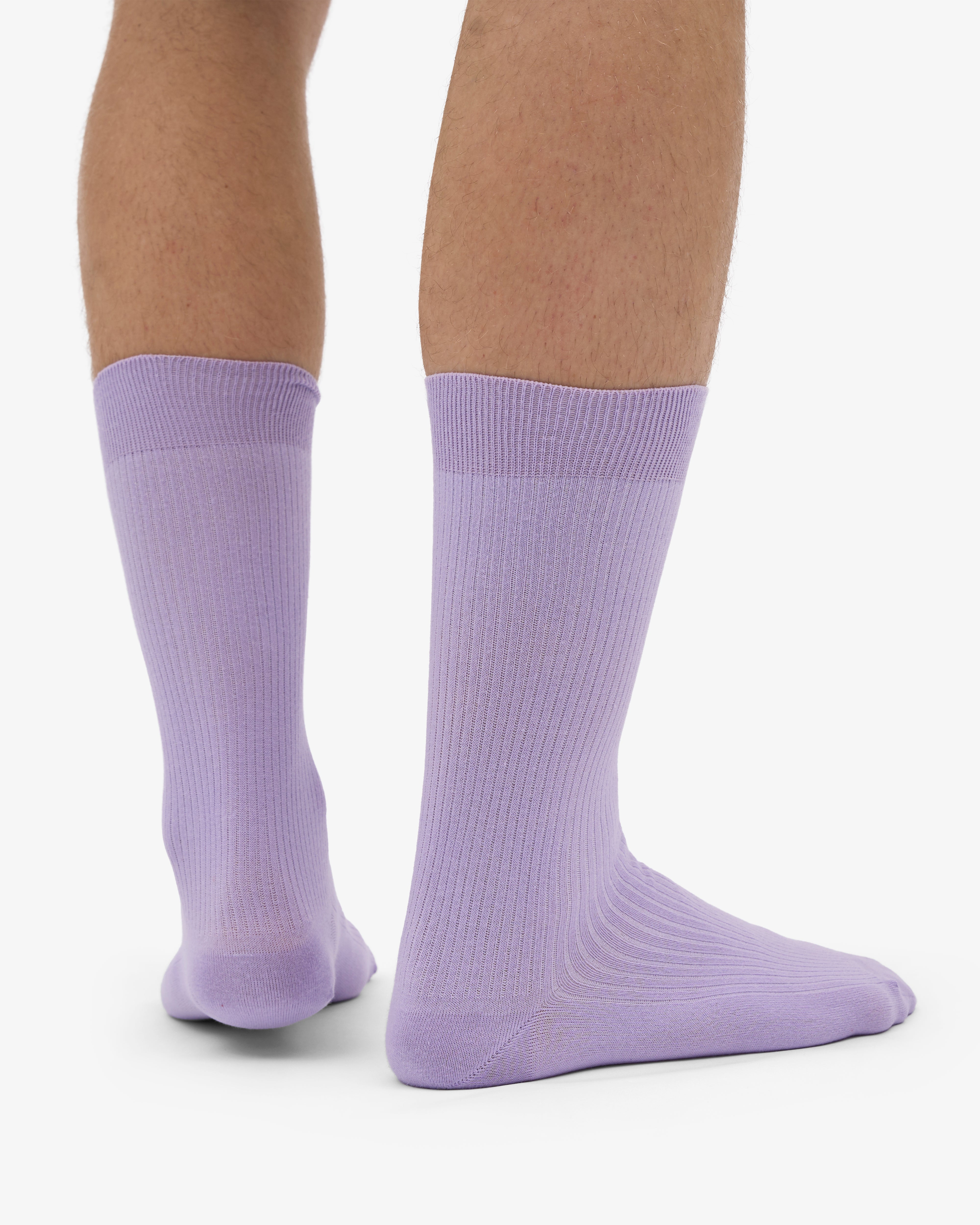 Classic Organic Sock - Soft Lavender