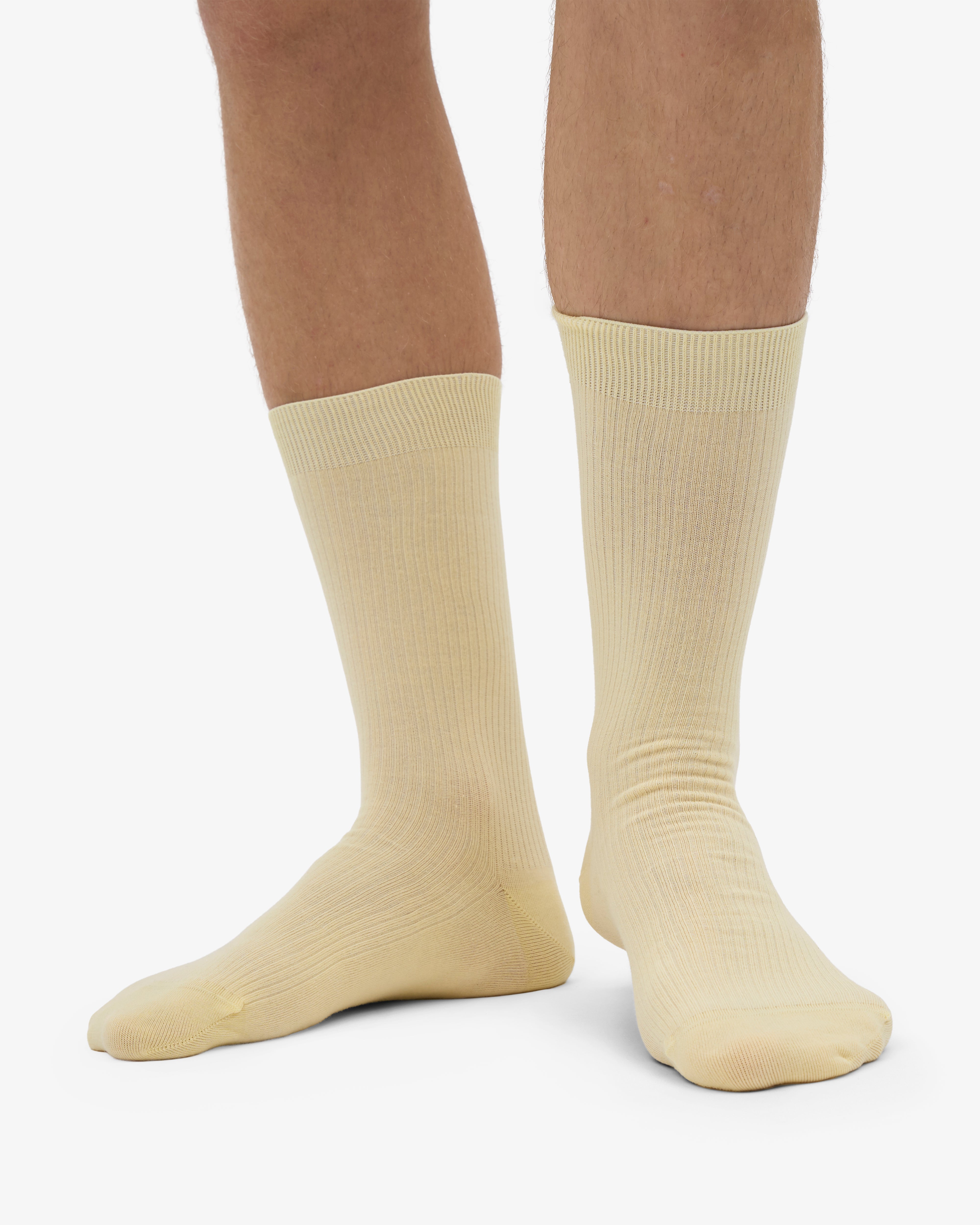 Classic Organic Sock - Soft Yellow