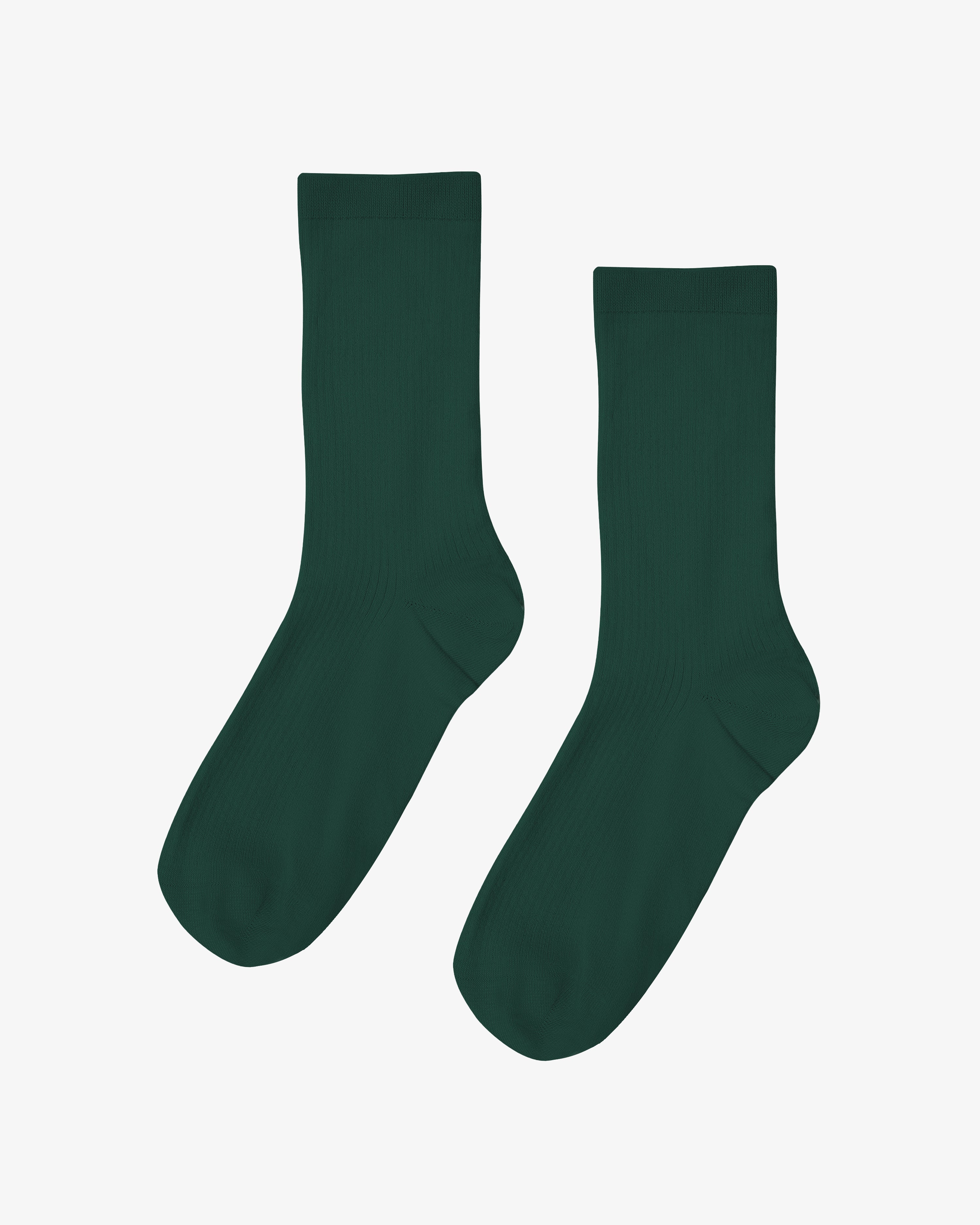 Women Classic Organic Sock - Emerald Green