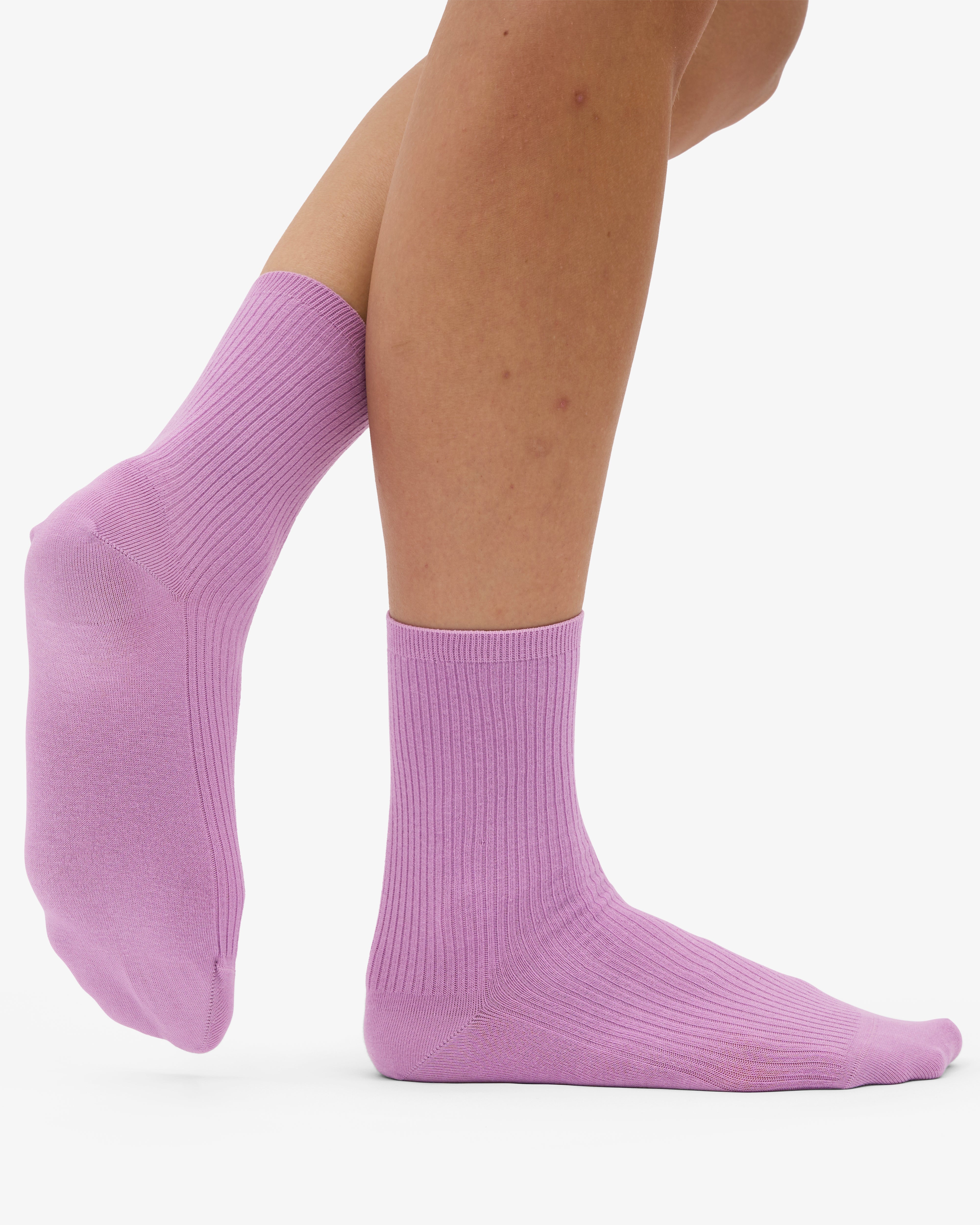 Women Classic Organic Sock - Cherry Blossom (3-Pack)