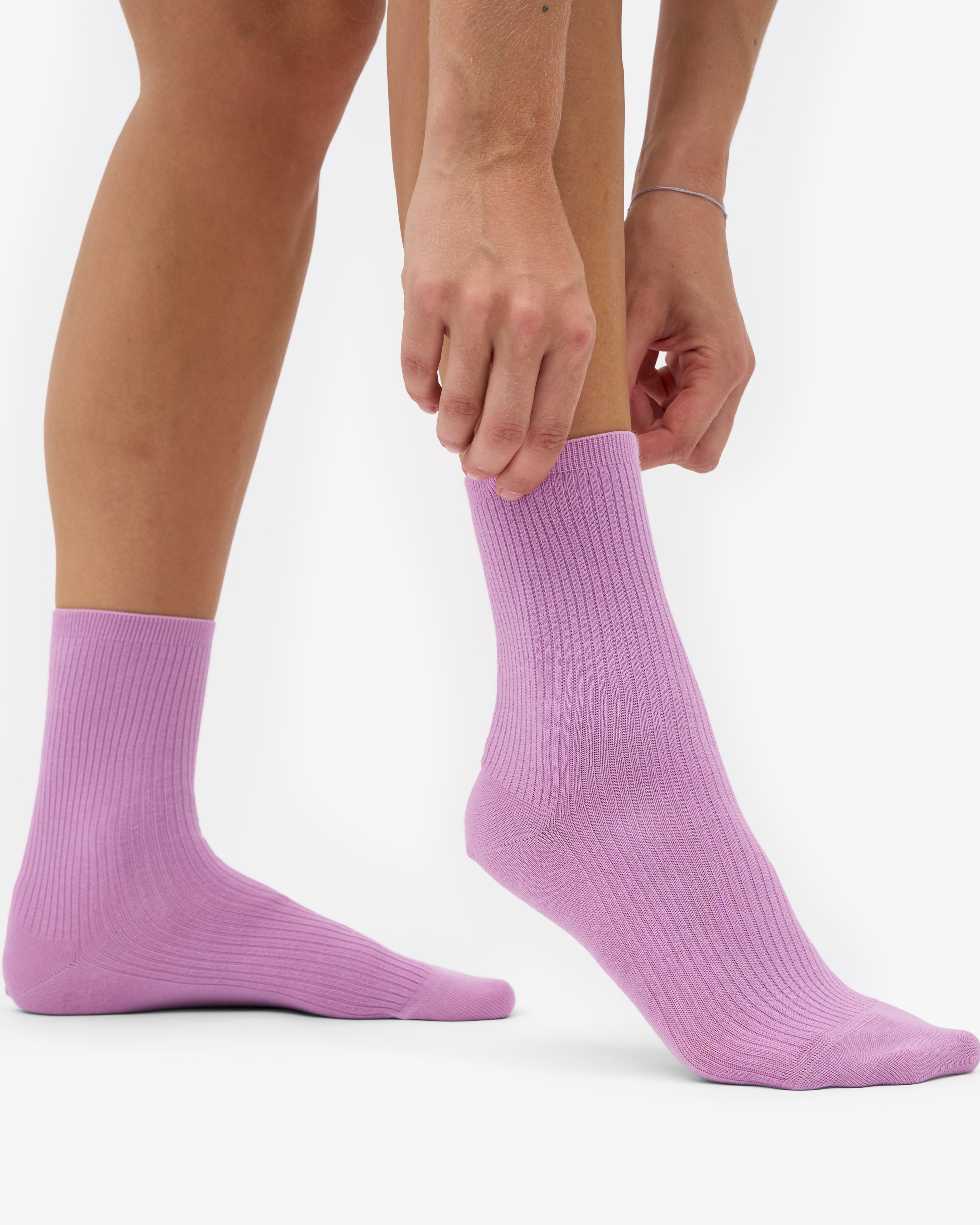 Women Classic Organic Sock - Cherry Blossom (3-Pack)