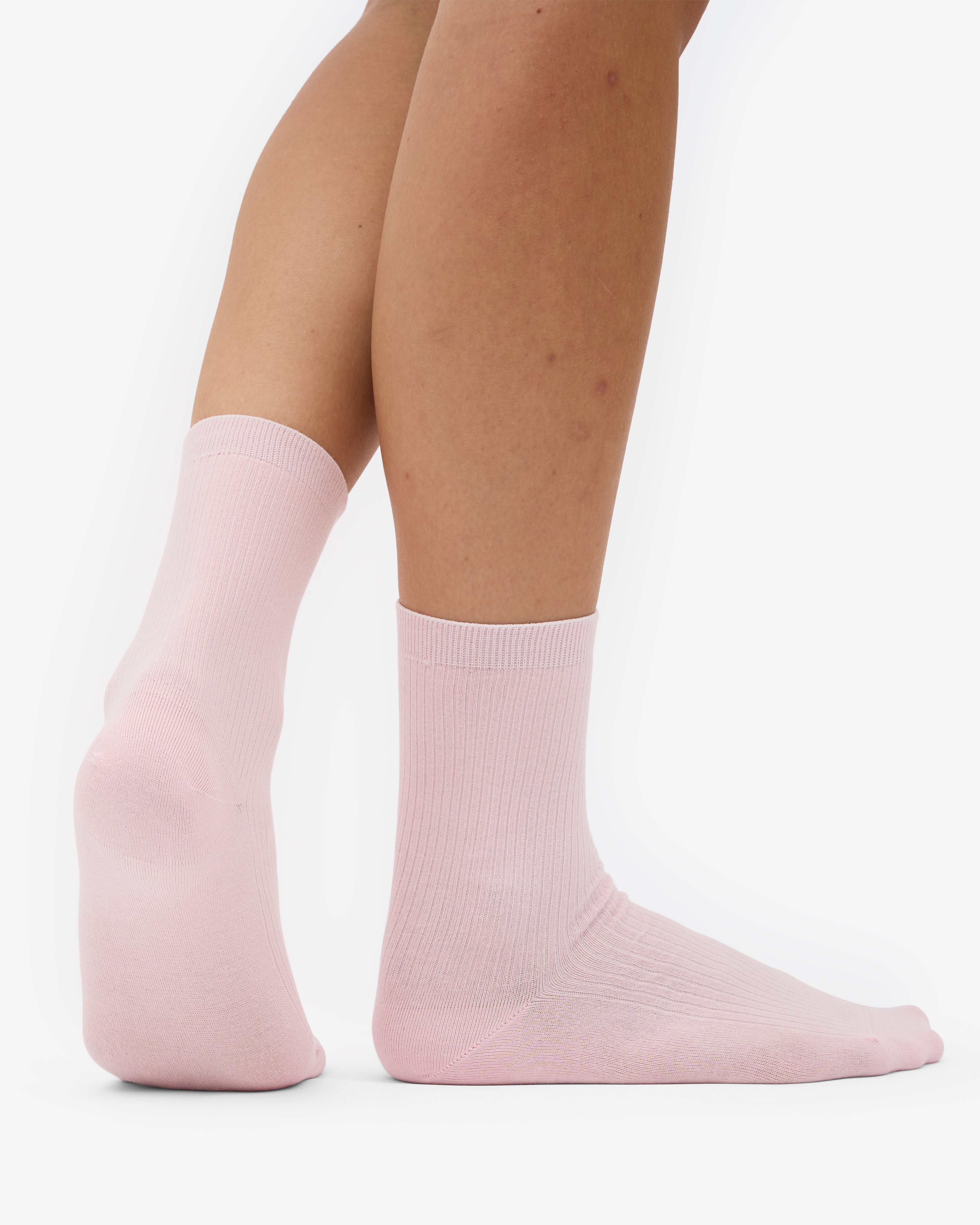 Women Classic Organic Sock - Faded Pink (3-Pack)