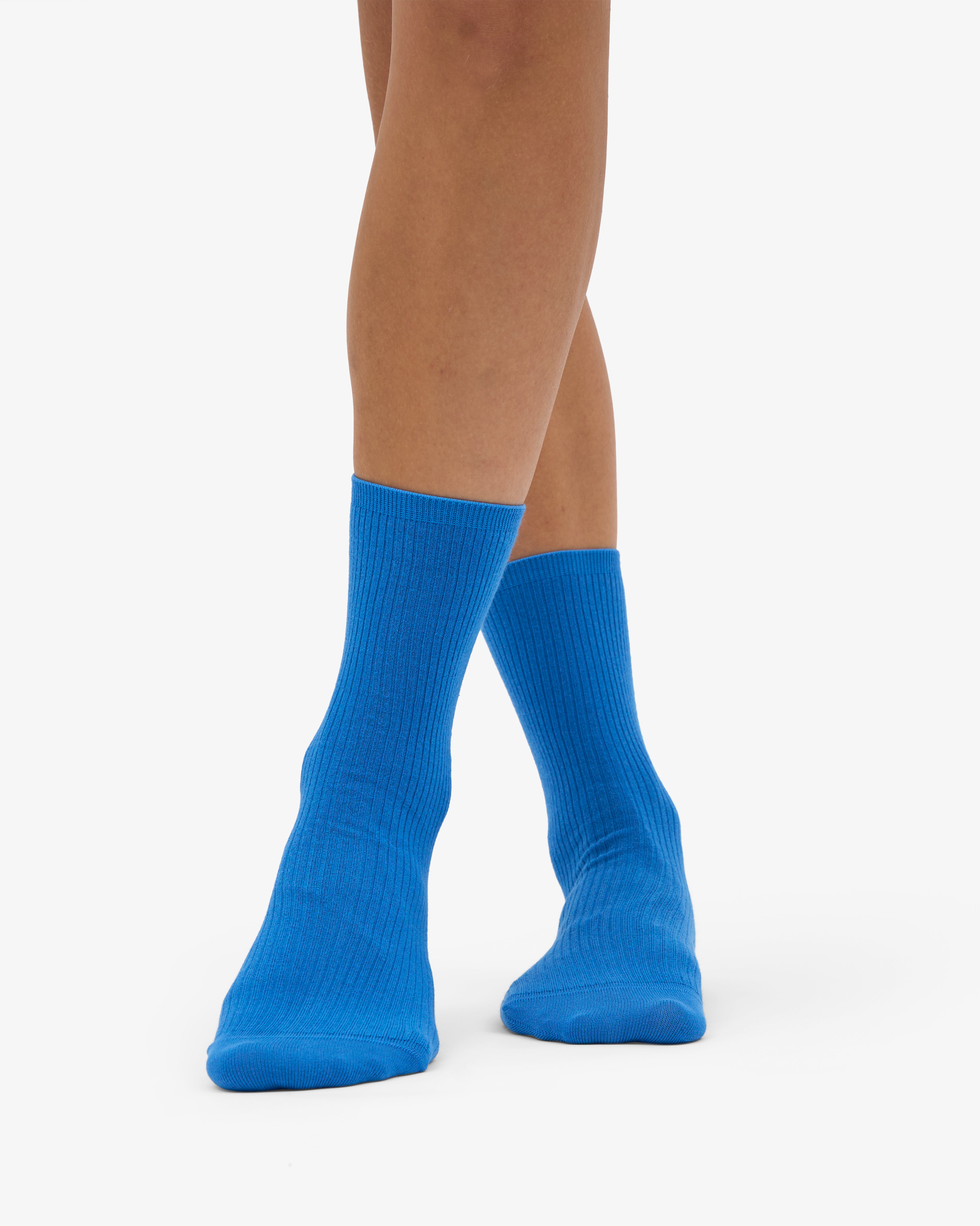 Women Classic Organic Sock - Pacific Blue