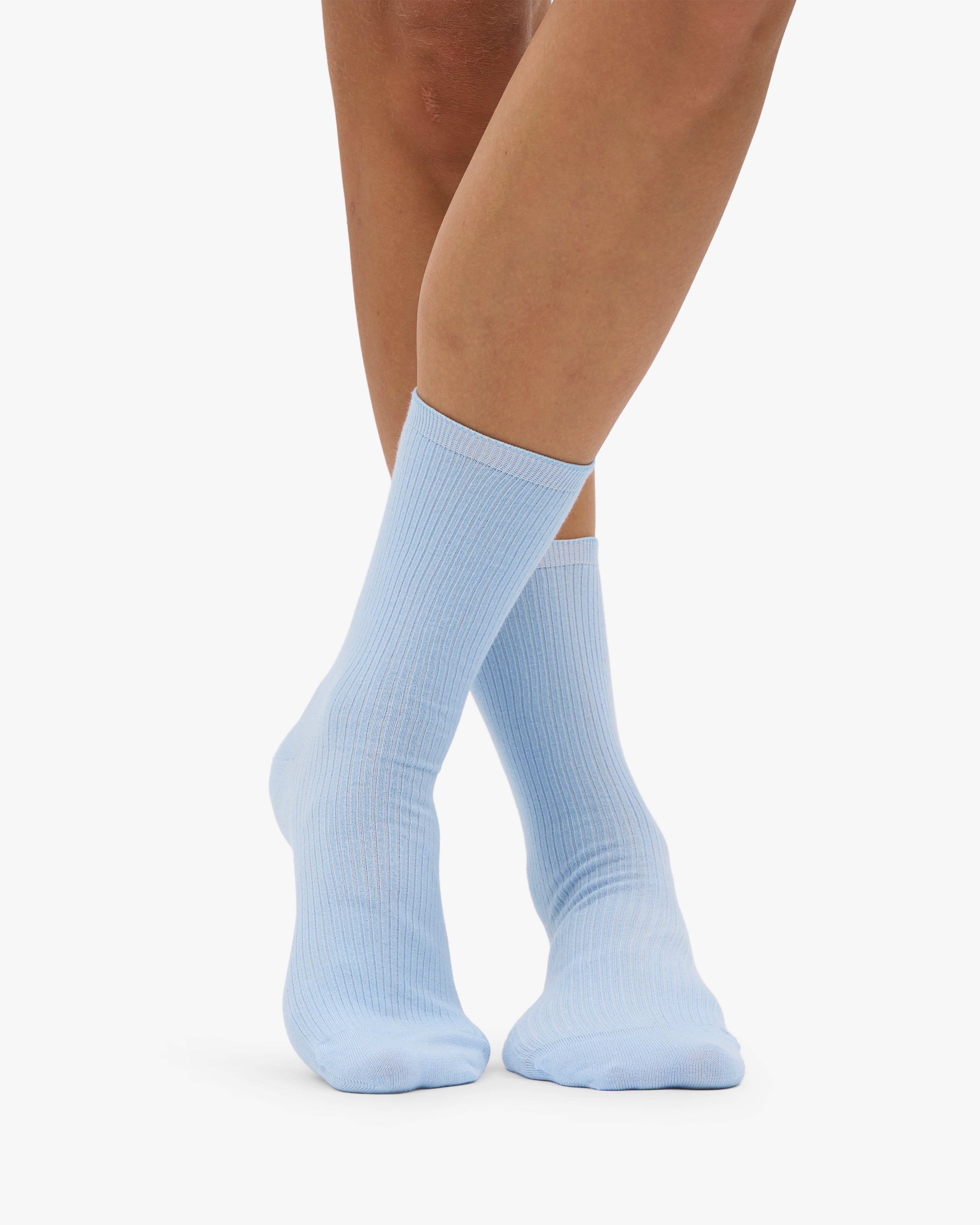 Women Classic Organic Sock - Polar Blue