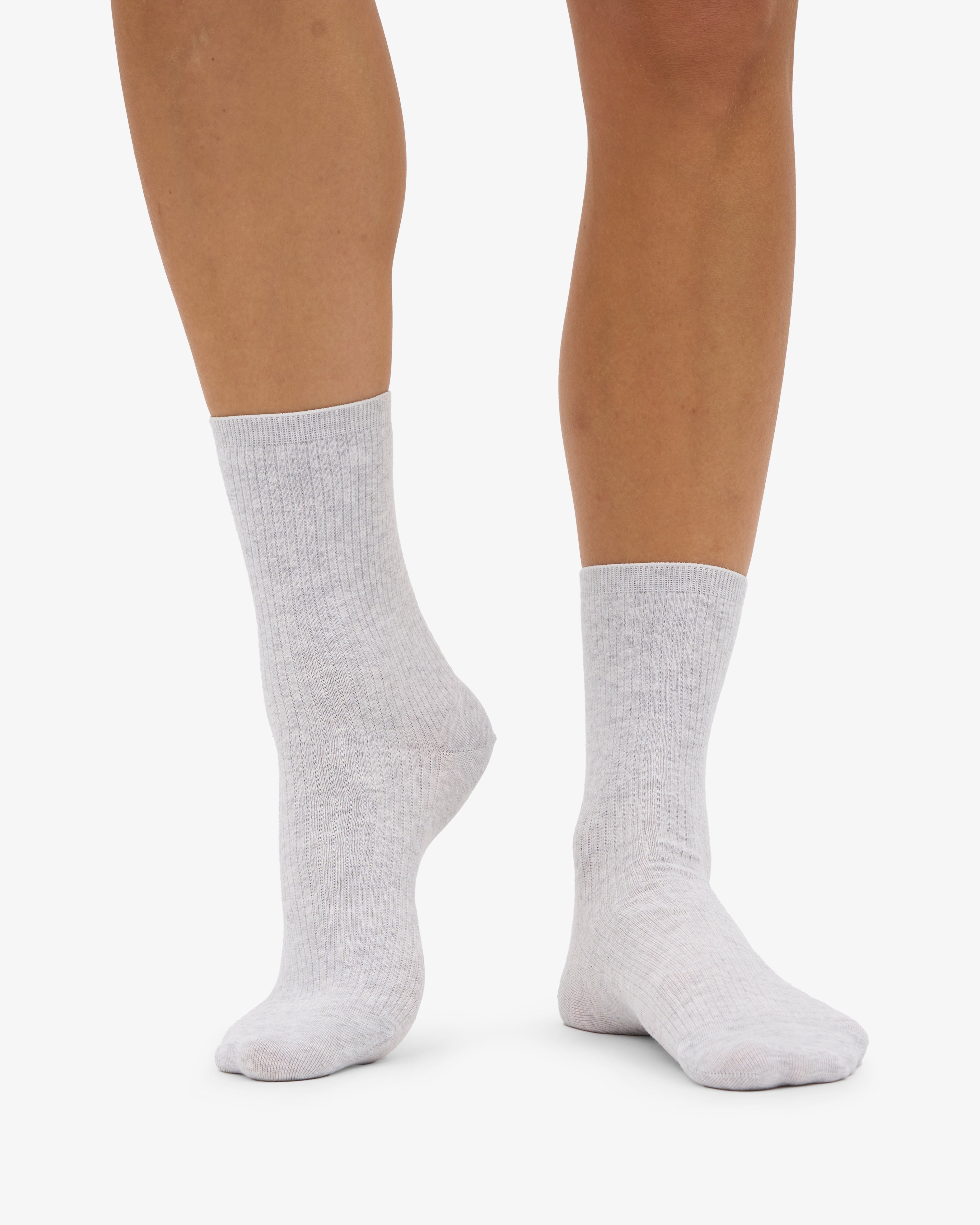 Women Classic Organic Sock - Snow Melange