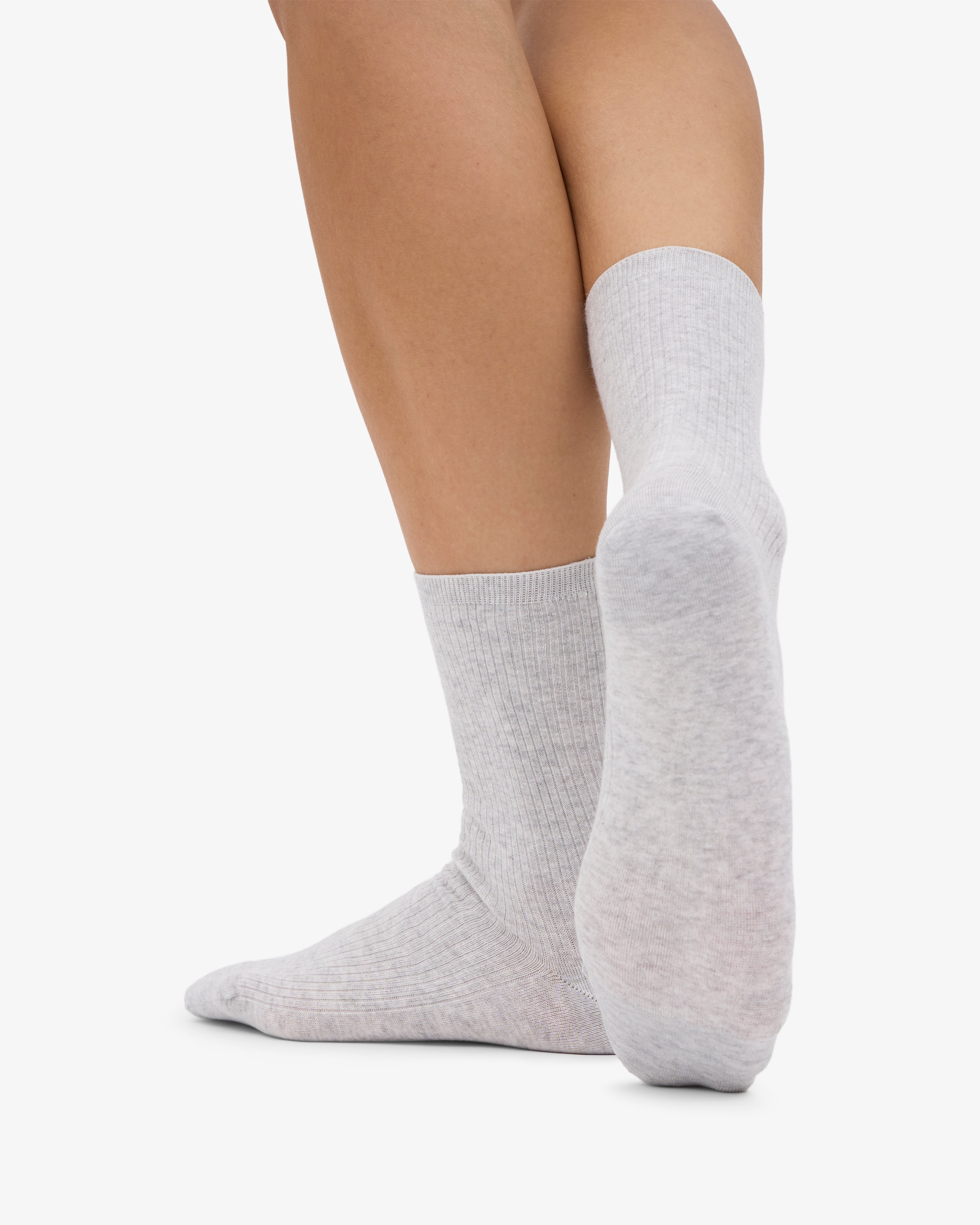 Women Classic Organic Sock - Snow Melange