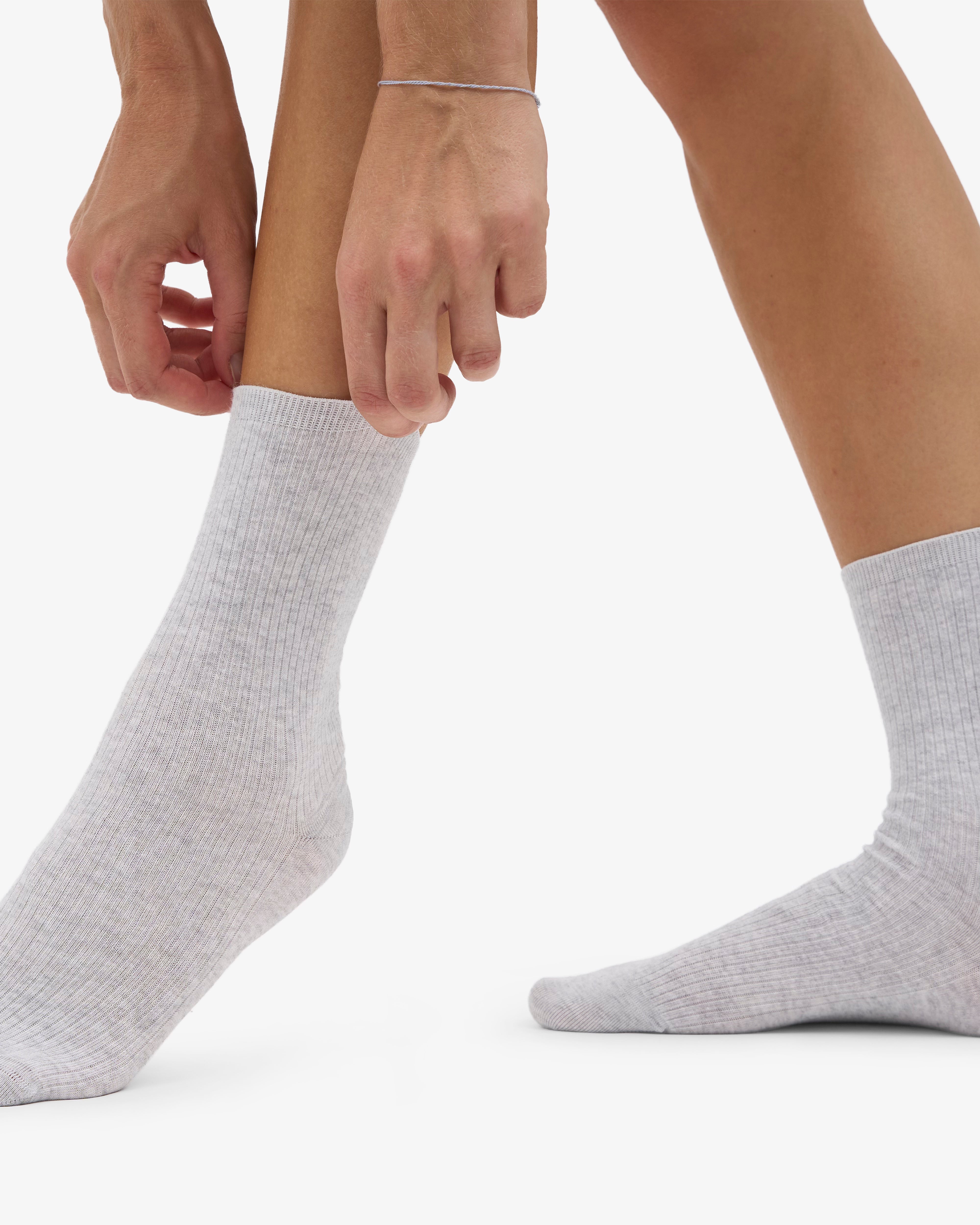 Women Classic Organic Sock - Snow Melange
