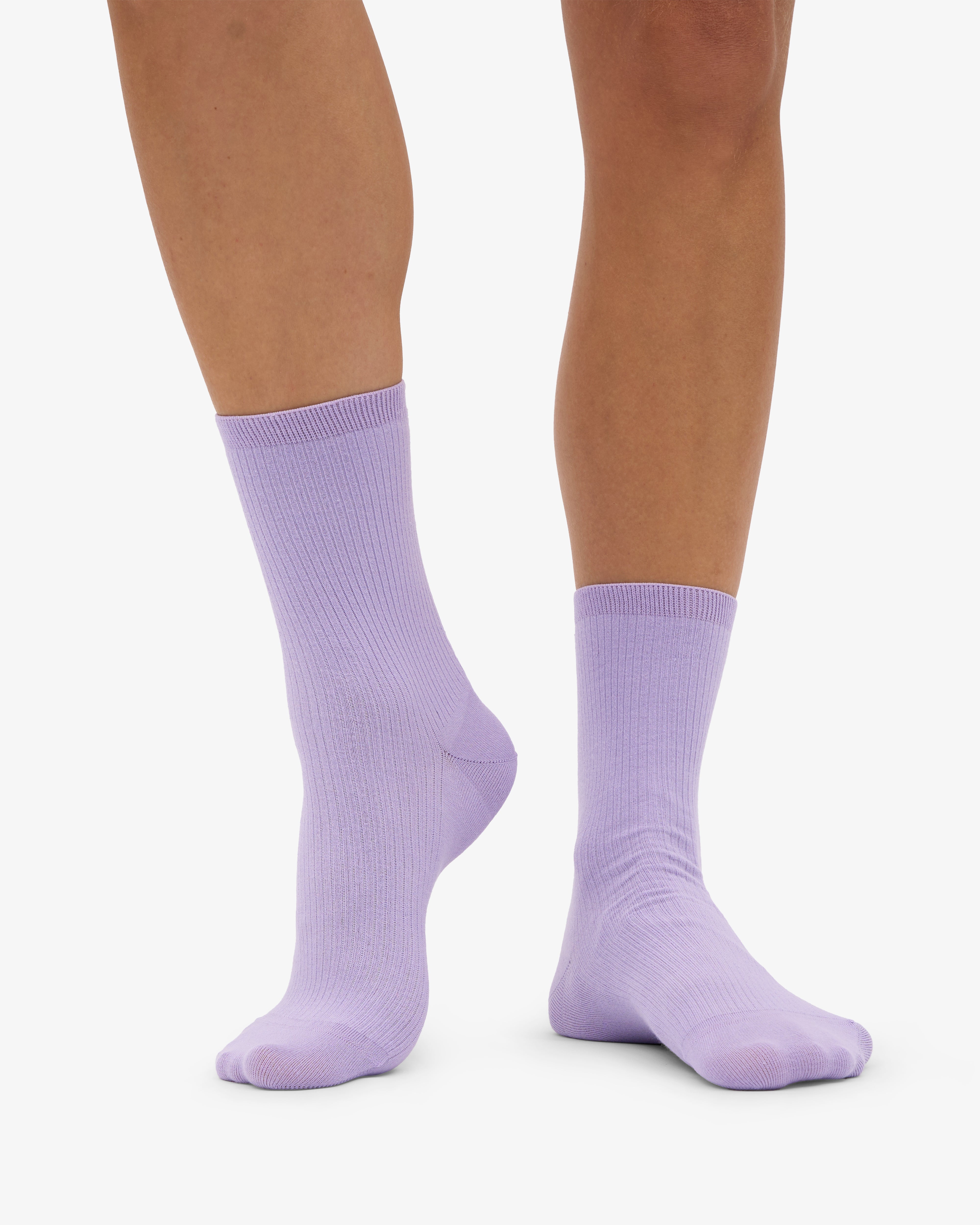 Women Classic Organic Sock - Soft Lavender