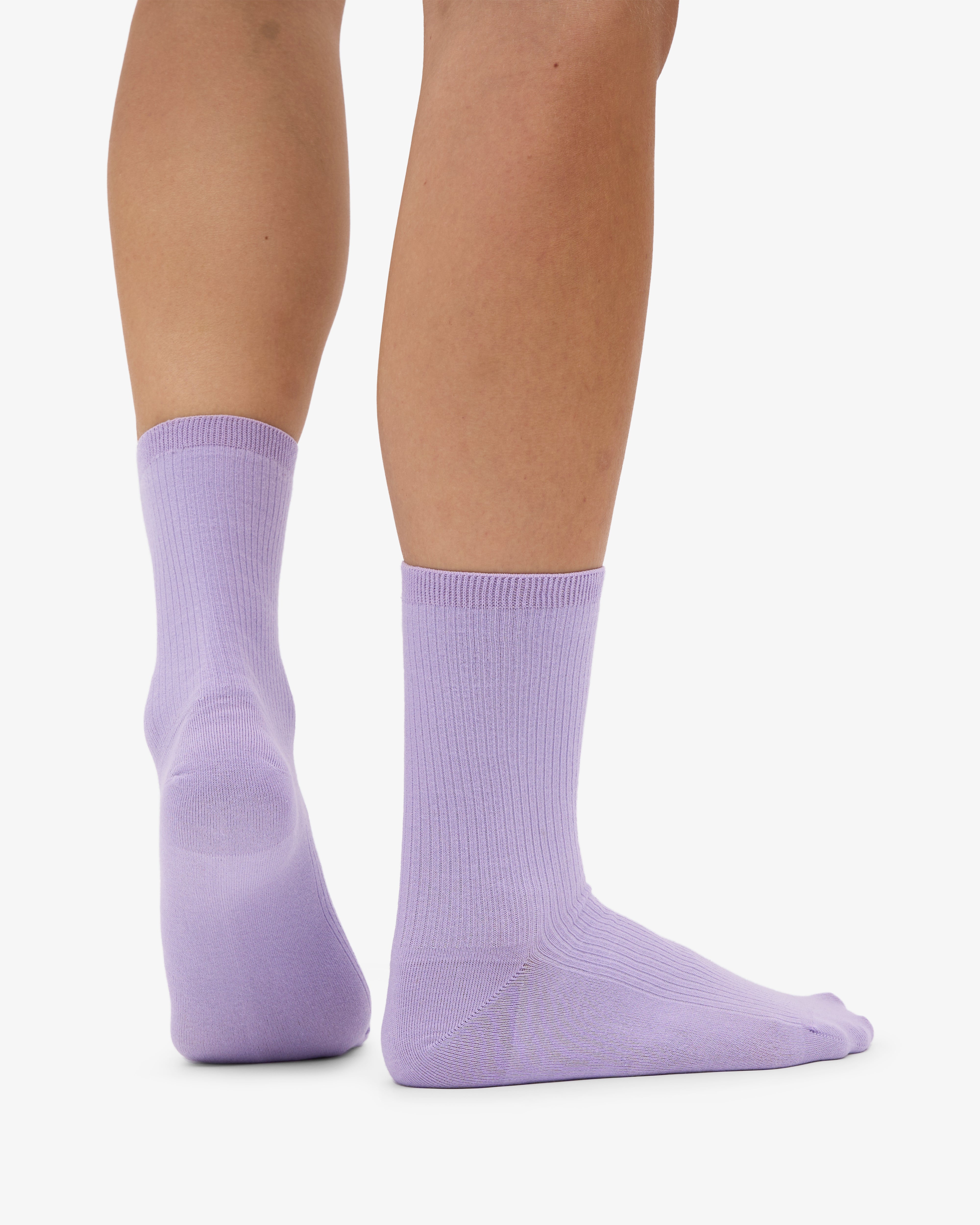 Women Classic Organic Sock - Soft Lavender (3-Pack)
