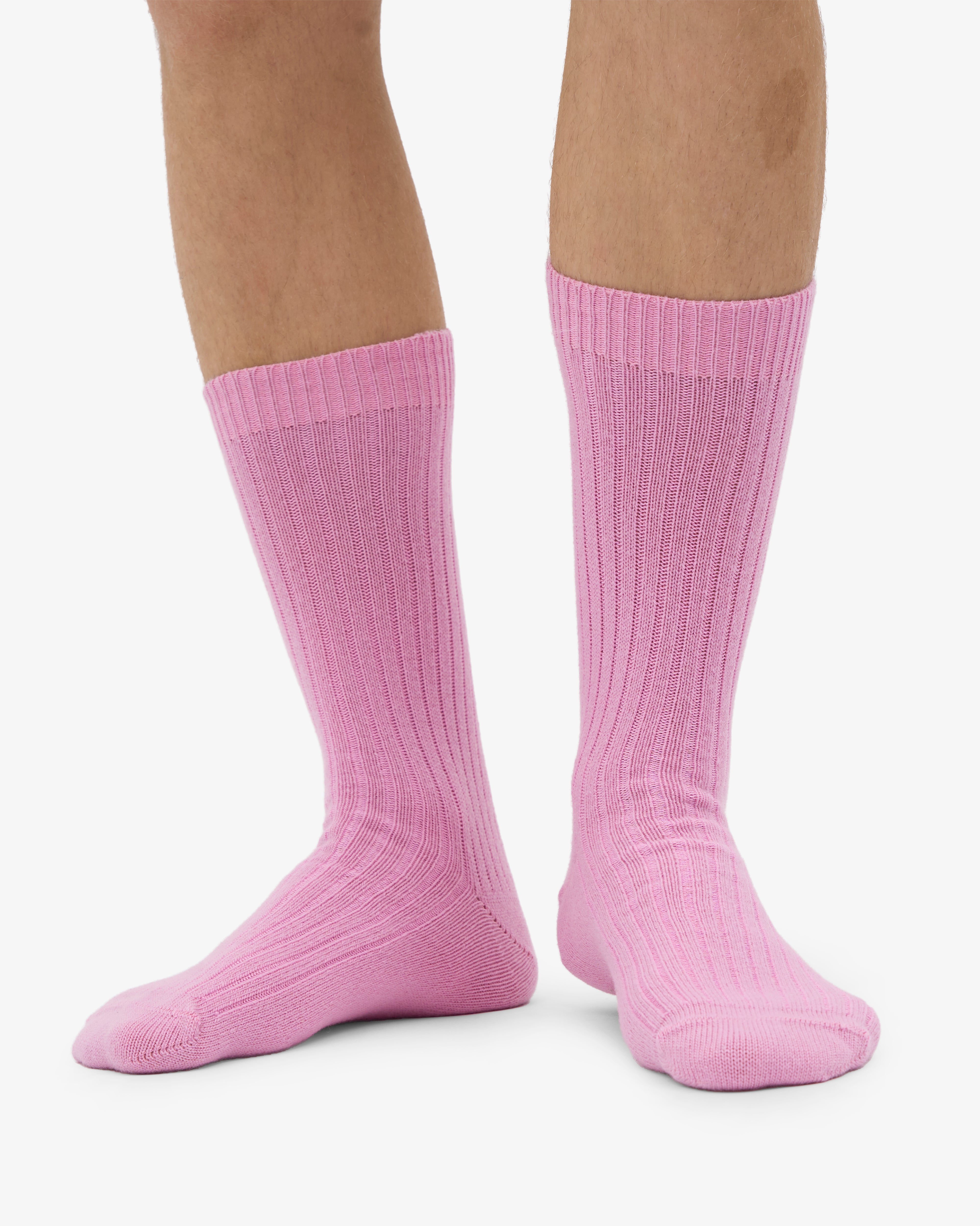 Merino Wool Blend Sock - Cherry Blossom