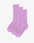 Organic Active Sock - Cherry Blossom (3-Pack)