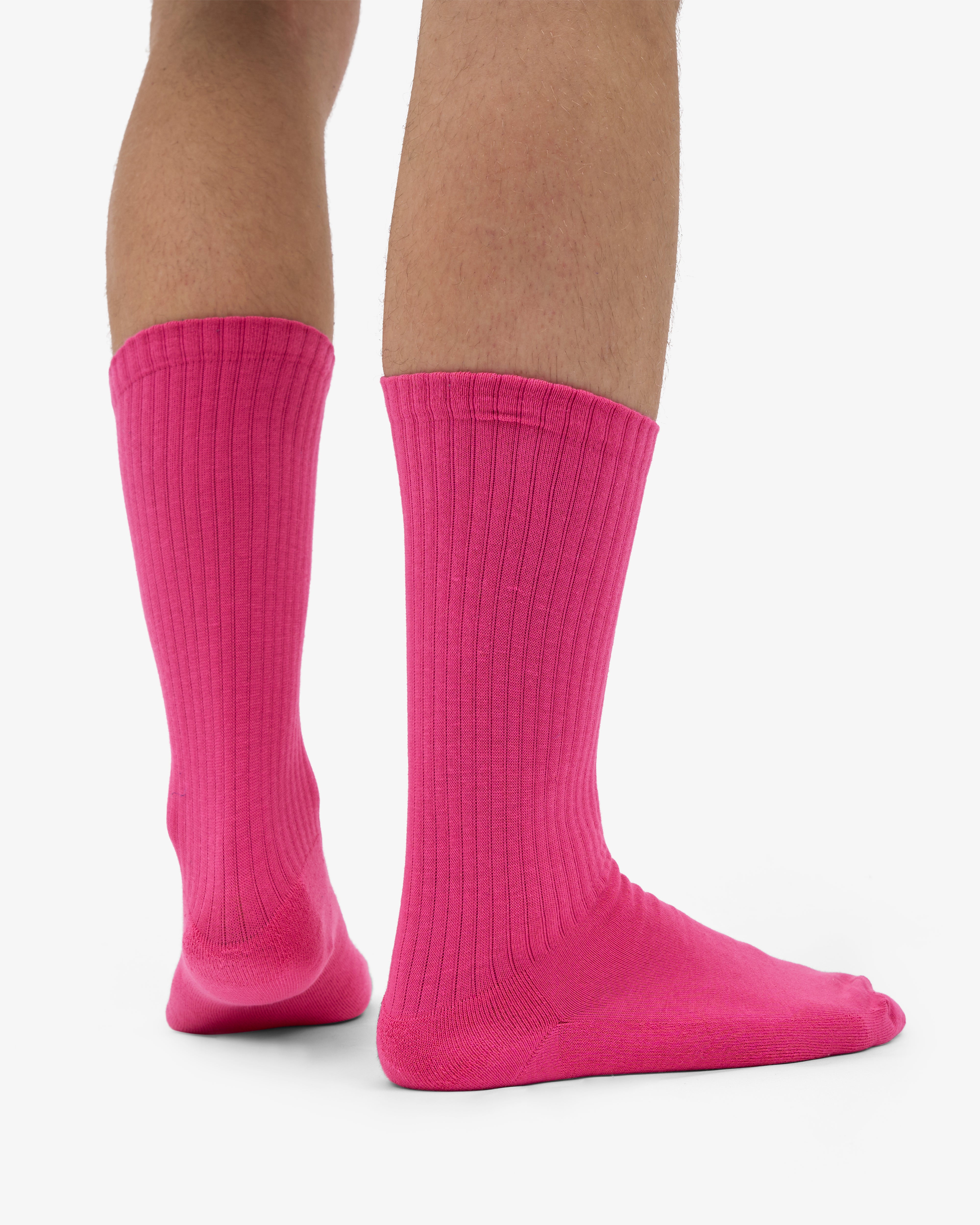 Organic Active Sock - Bubblegum Pink