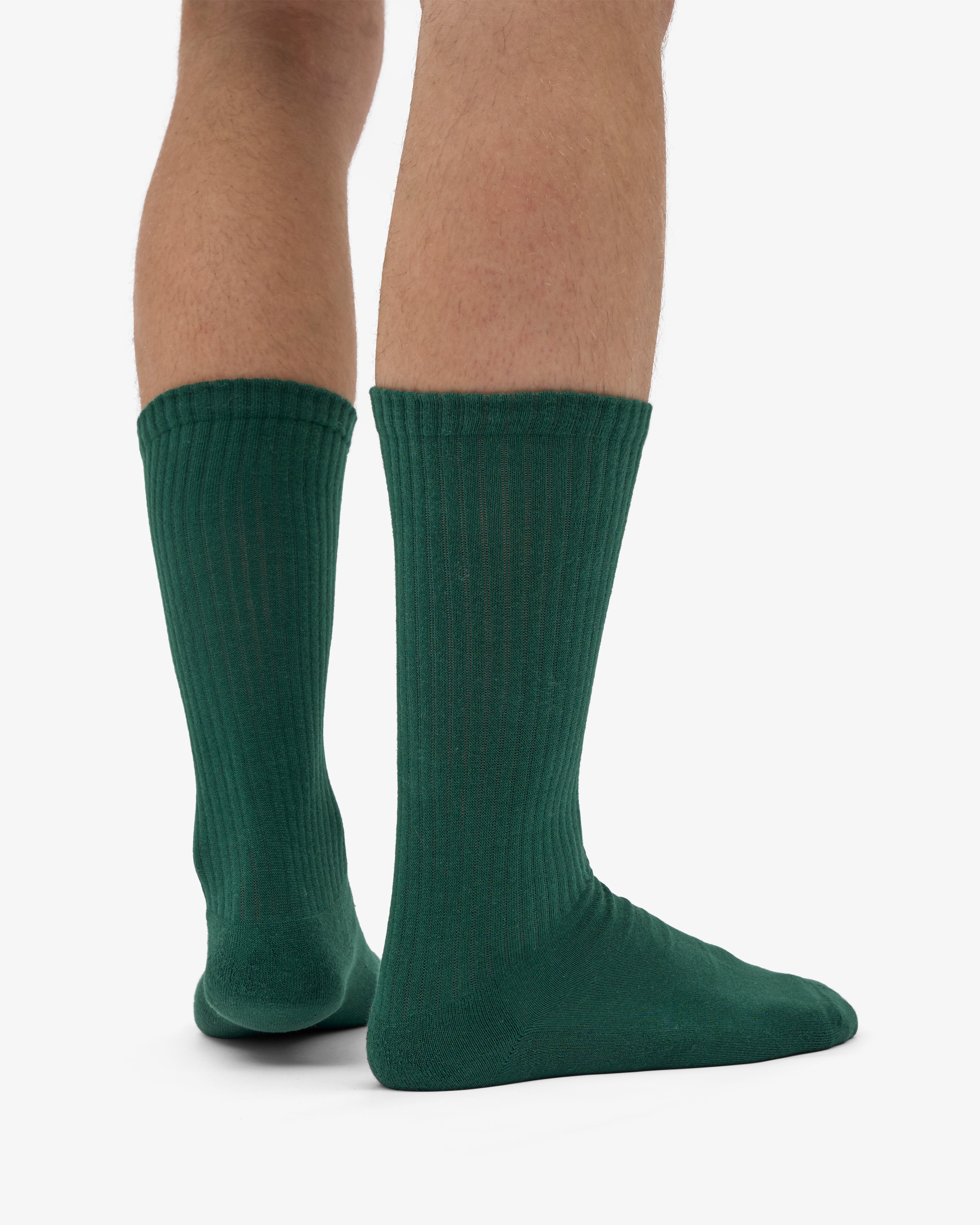 Organic Active Sock - Emerald Green