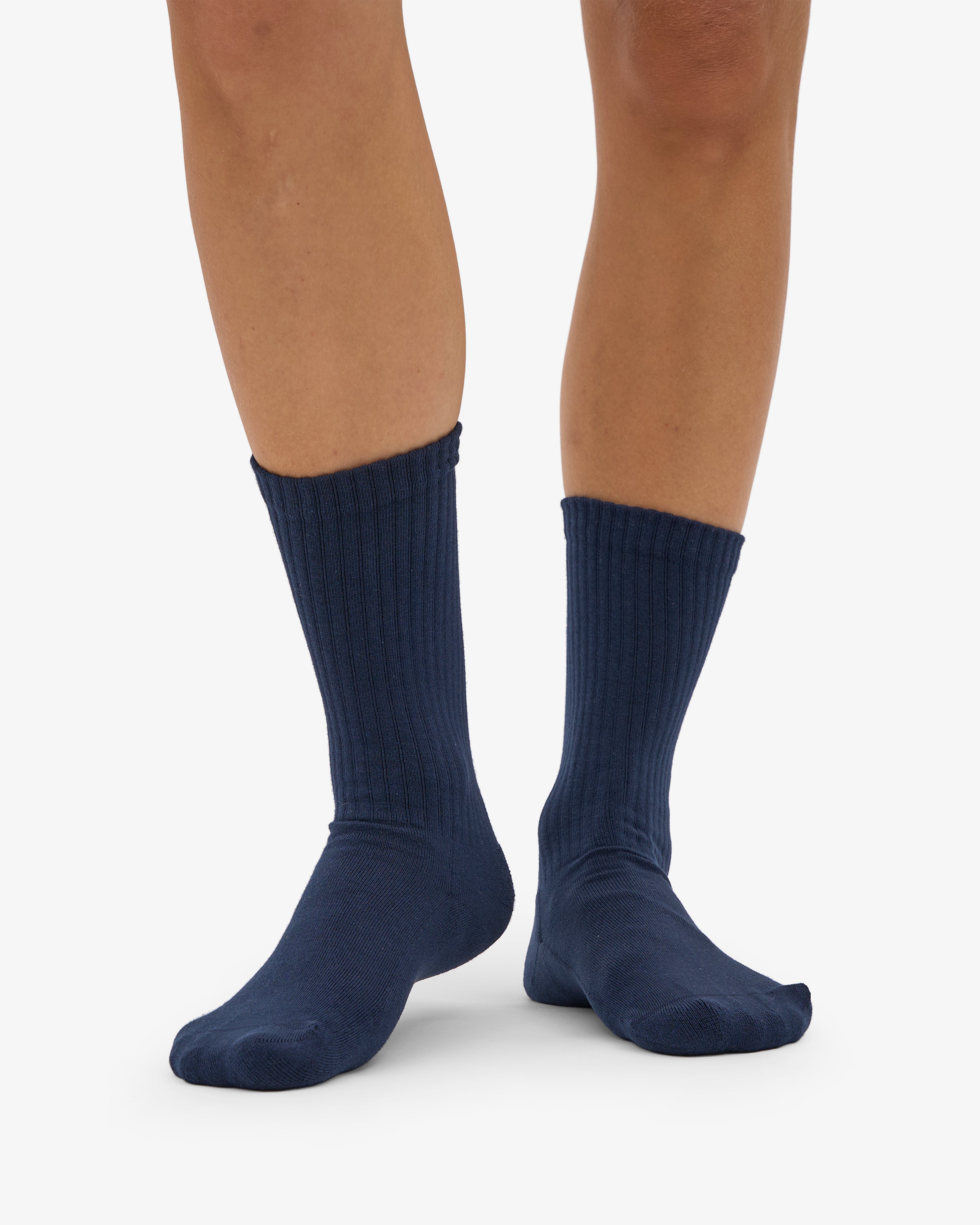Organic Active Sock - Navy Blue