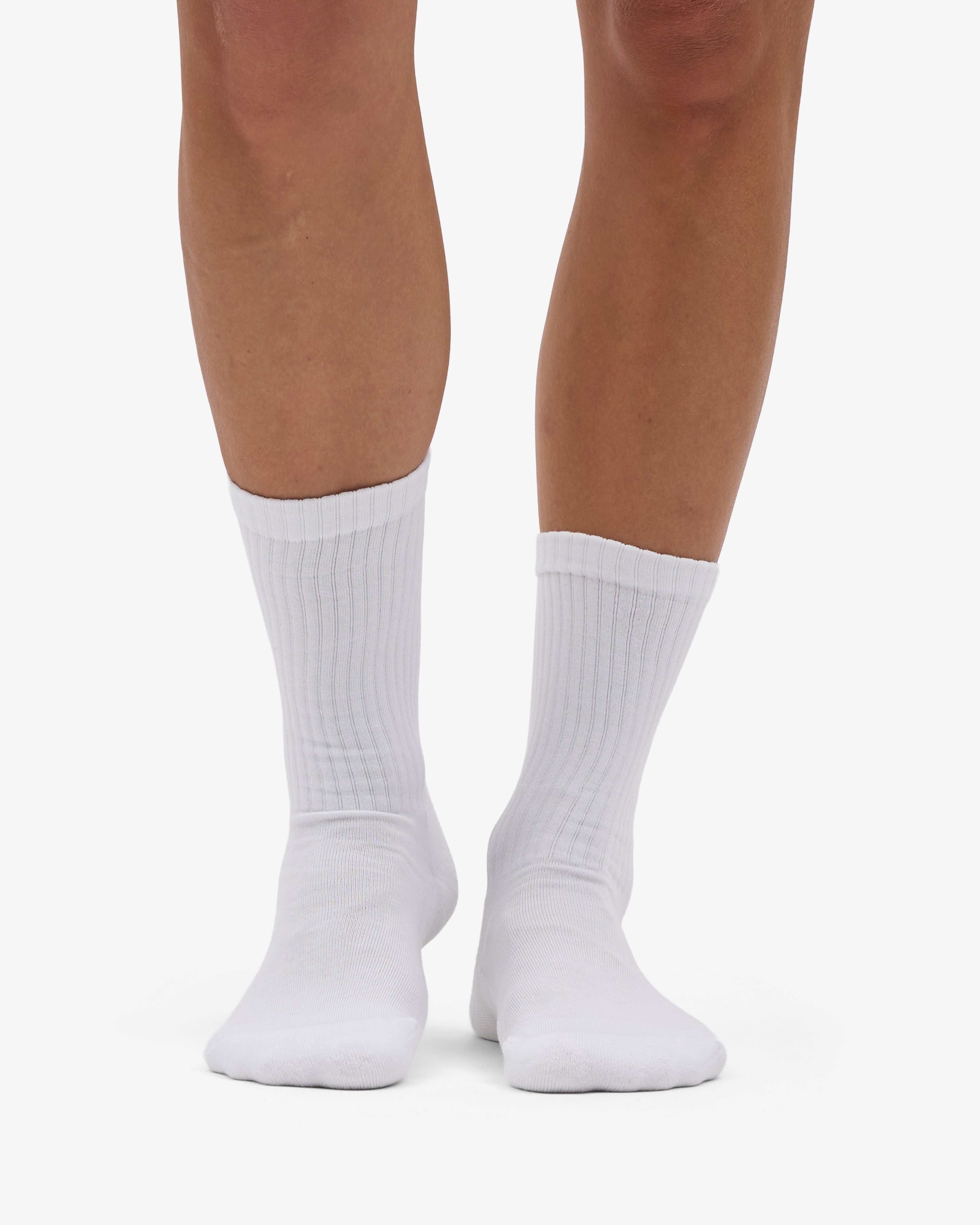 Organic Active Sock - Optical White