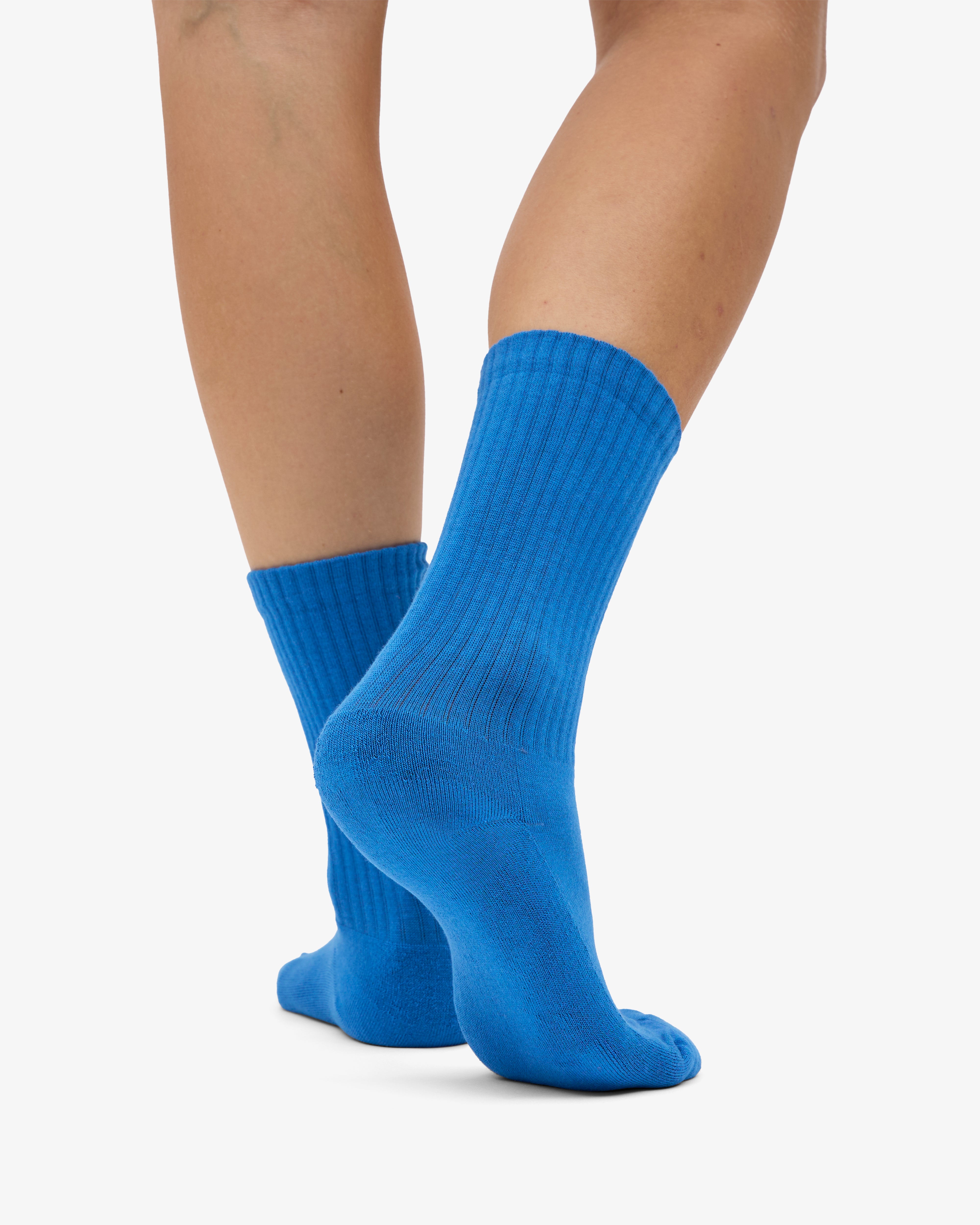 Organic Active Sock - Pacific Blue
