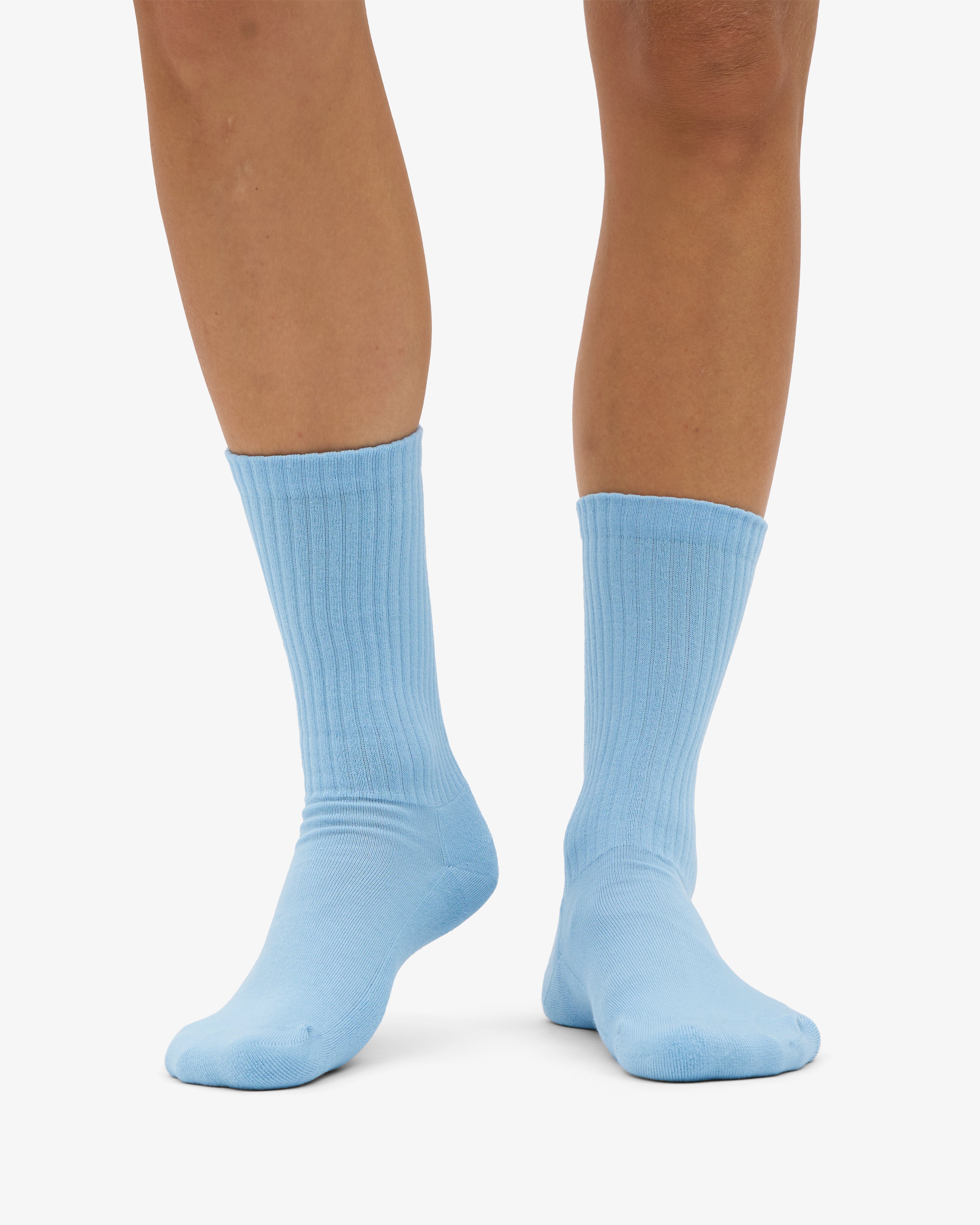 Organic Active Sock - Seaside Blue