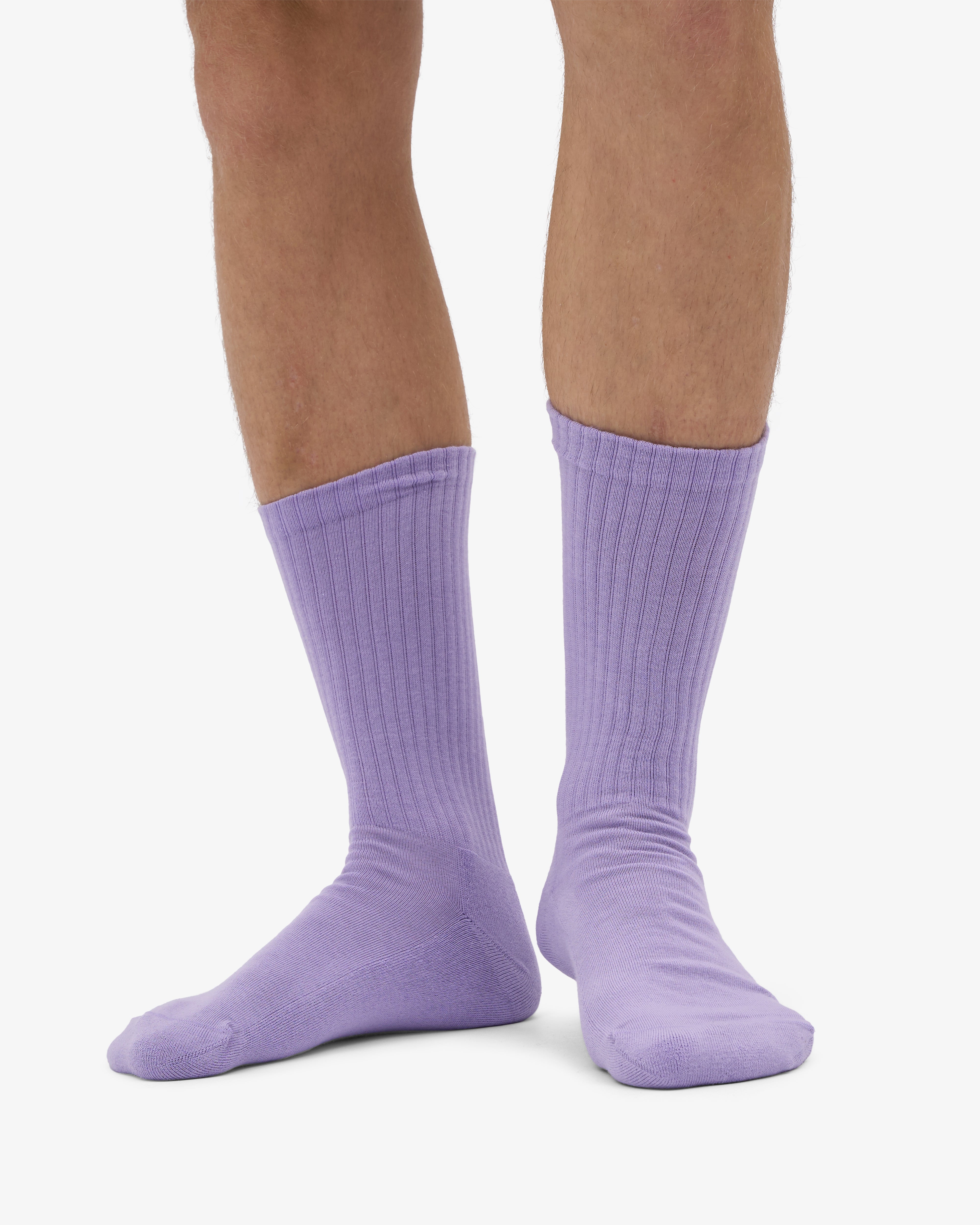 Organic Active Sock - Soft Lavender