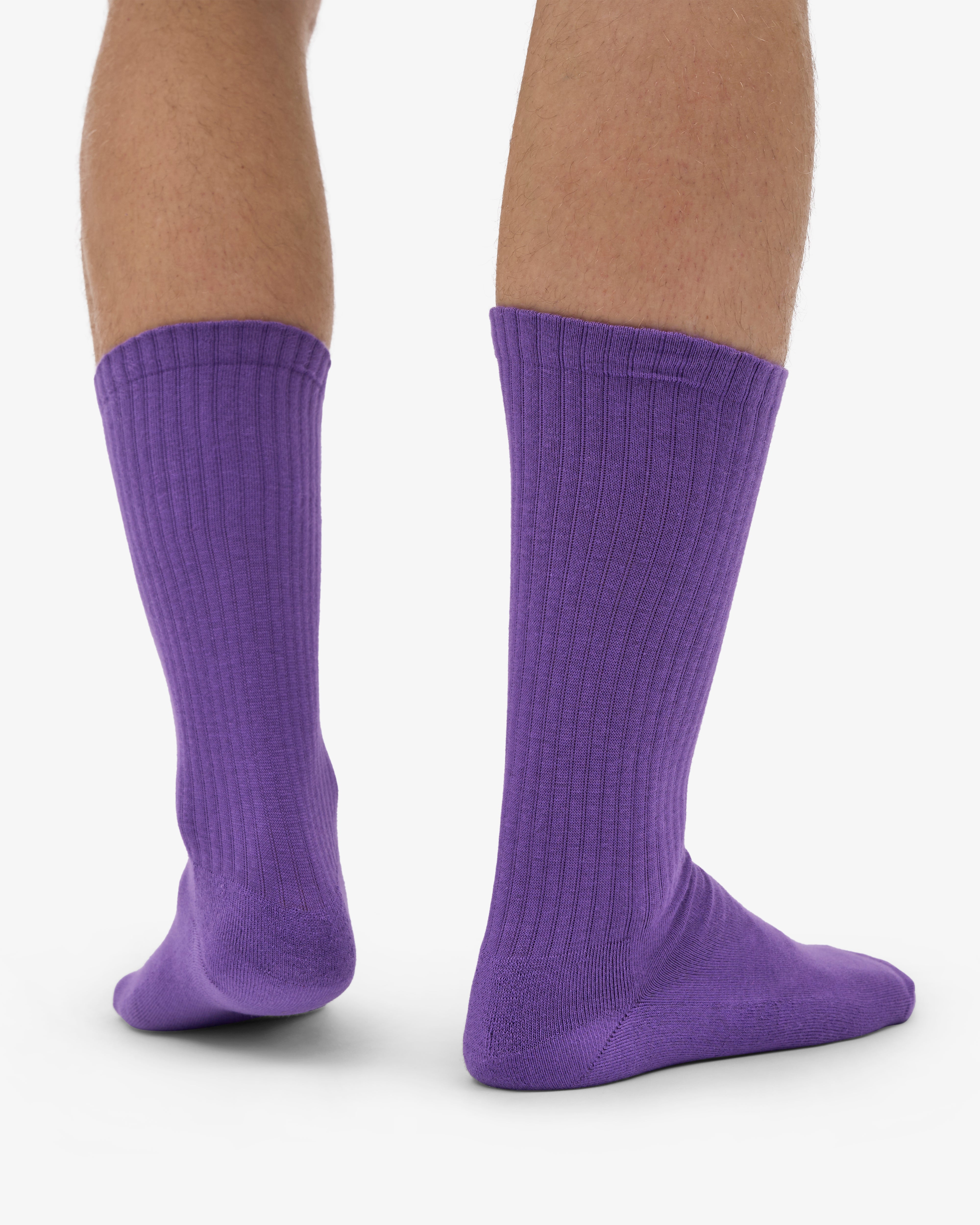 Organic Active Sock - Ultra Violet