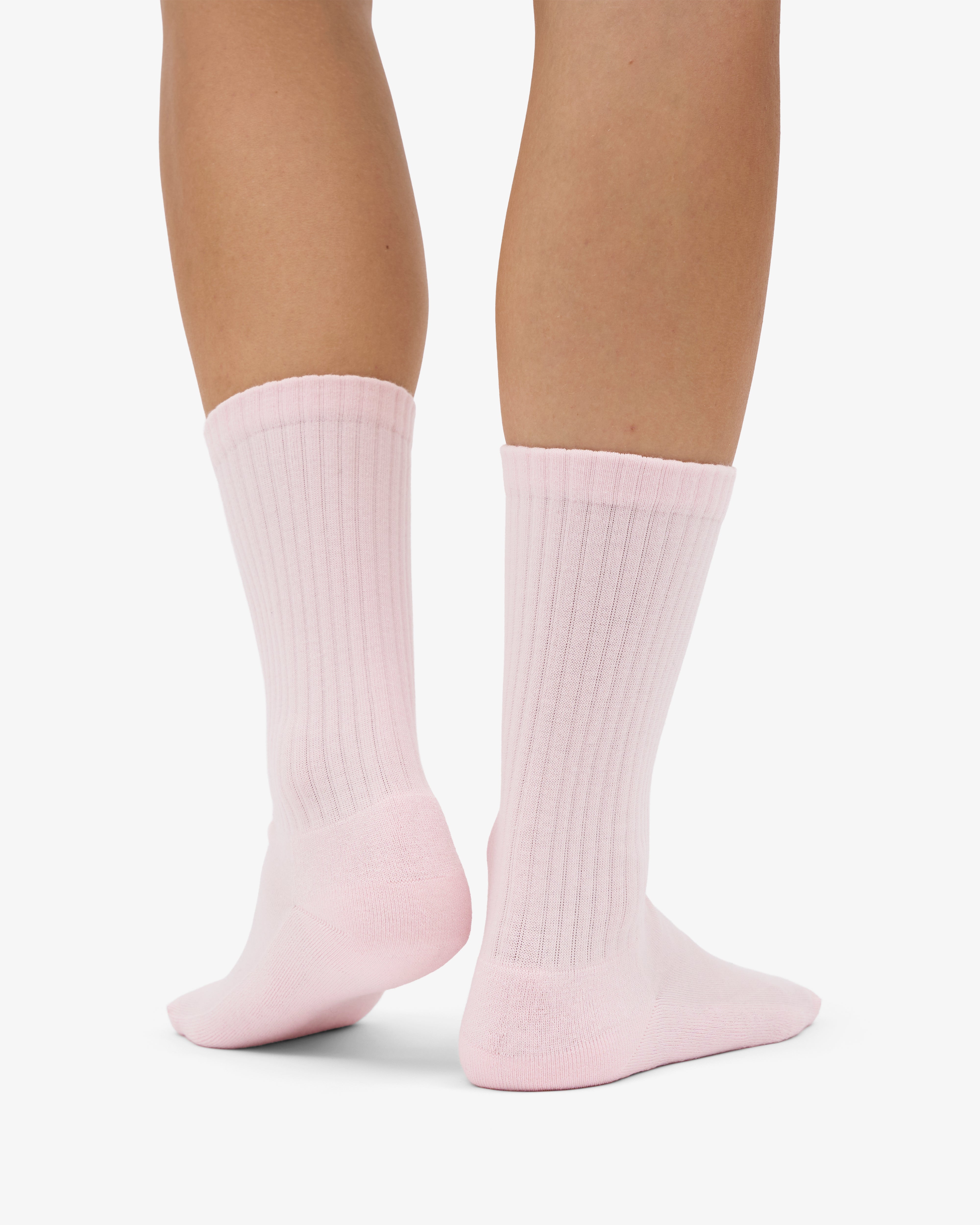 Organic Active Sock - Faded Pink