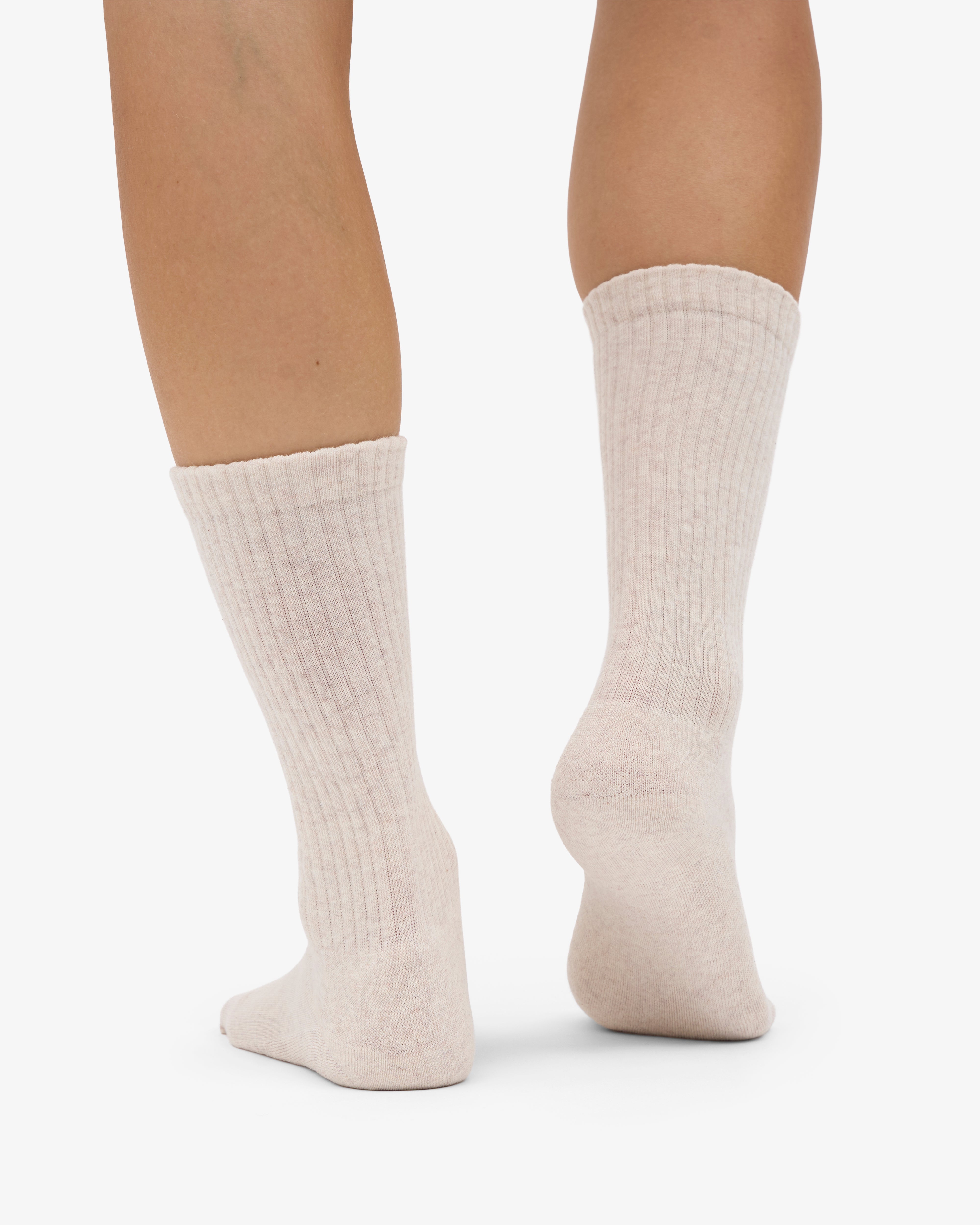 Organic Active Sock - Ivory White