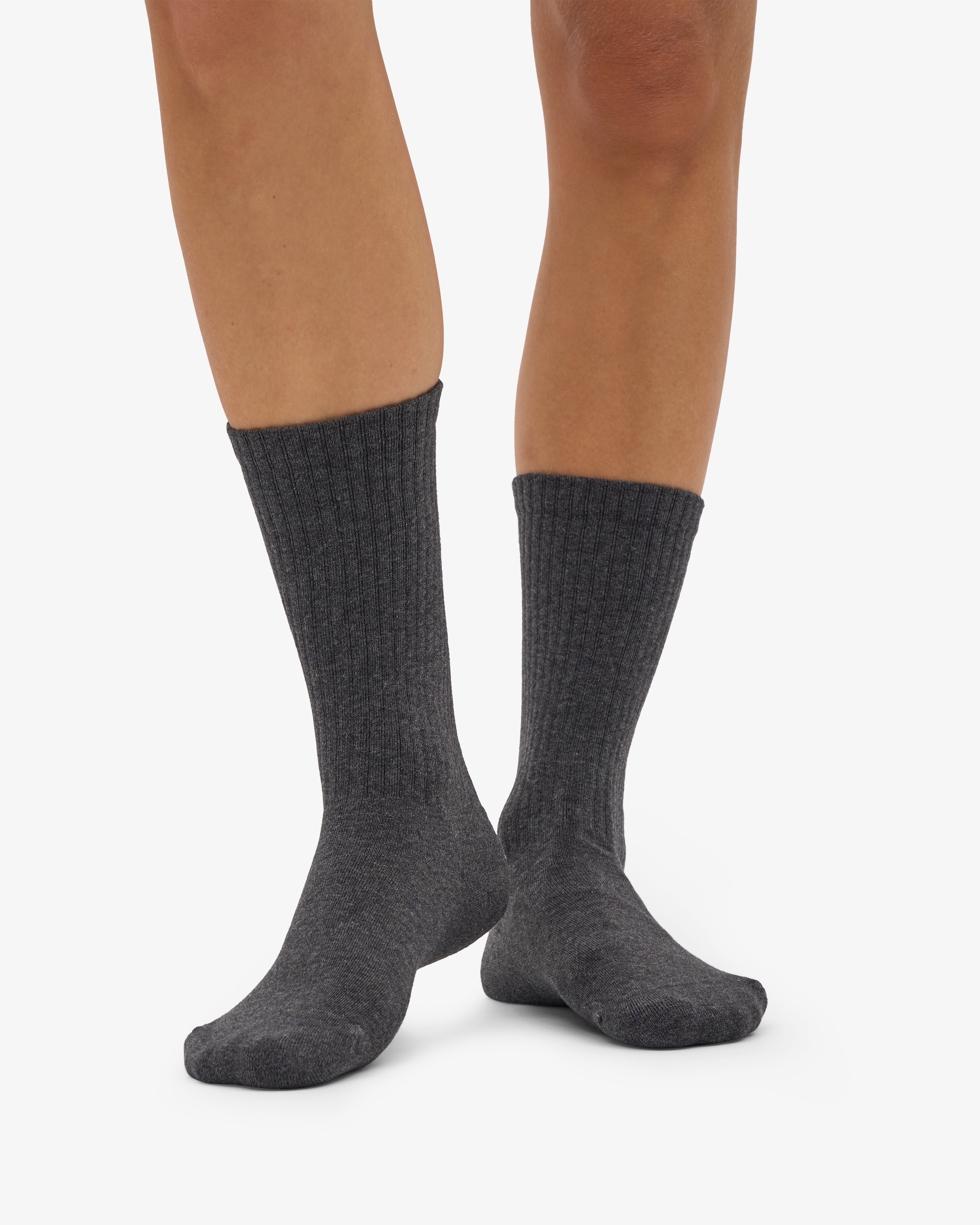 Organic Active Sock - Lava Grey