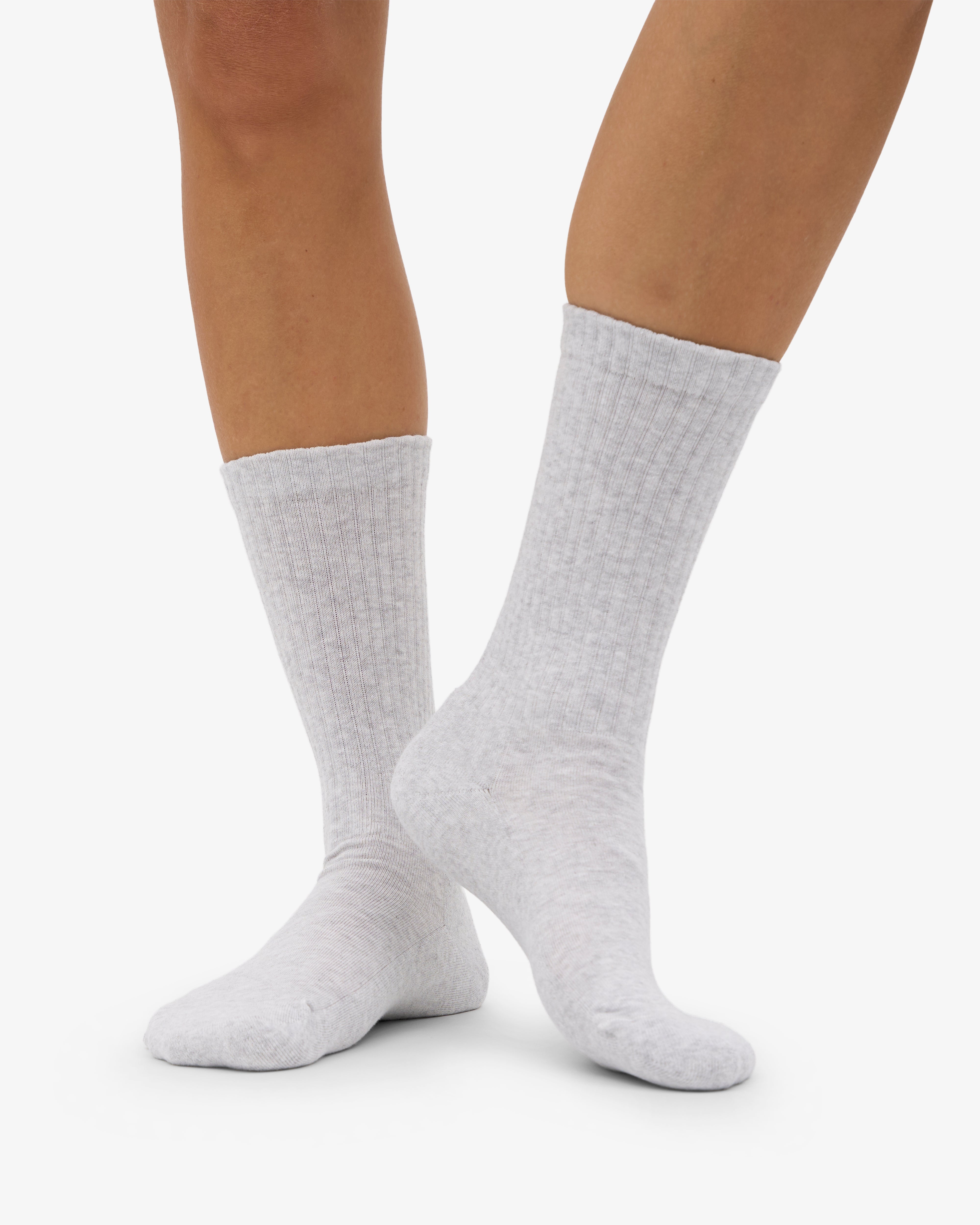 Organic Active Sock - Snow Melange