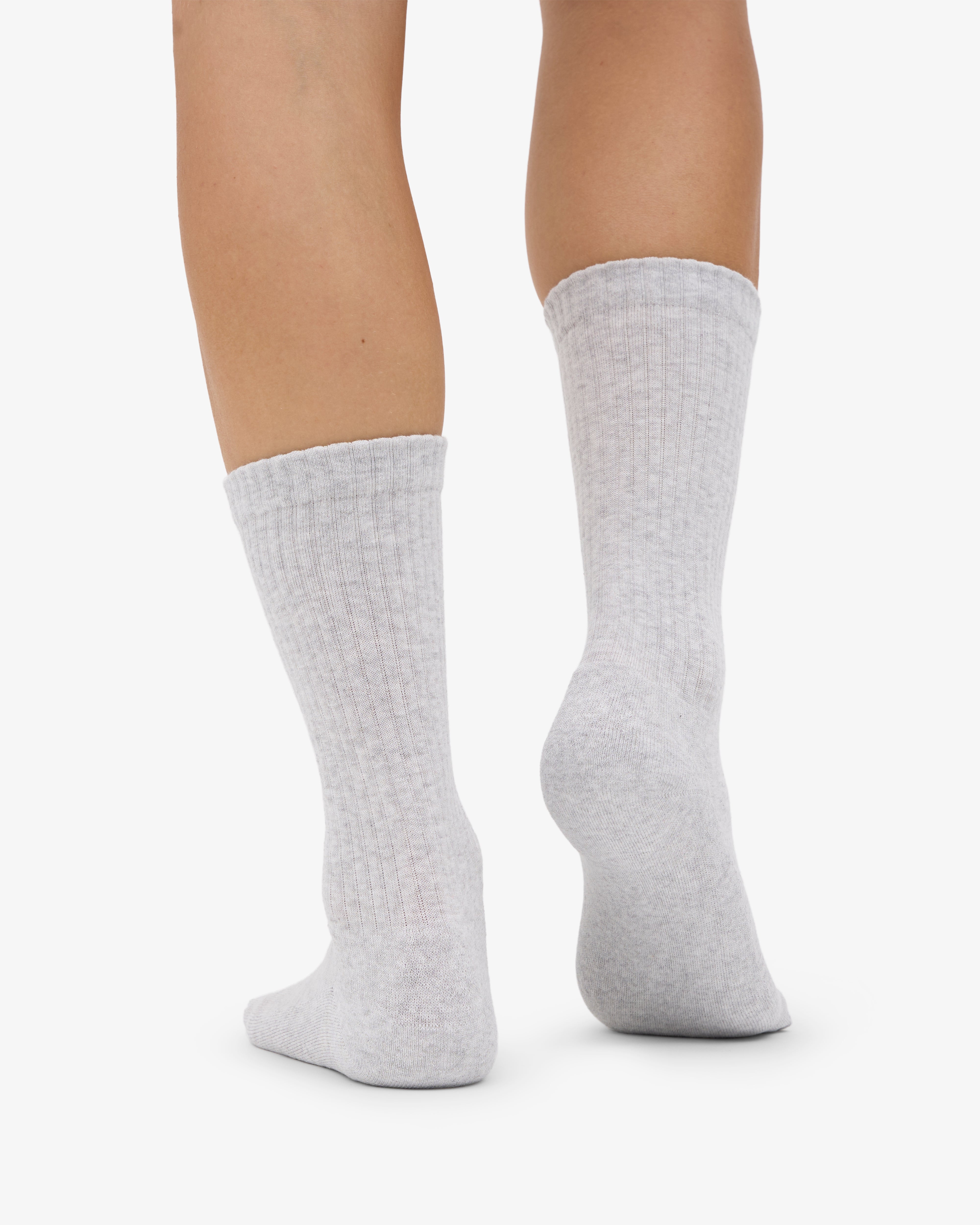 Organic Active Sock - Snow Melange