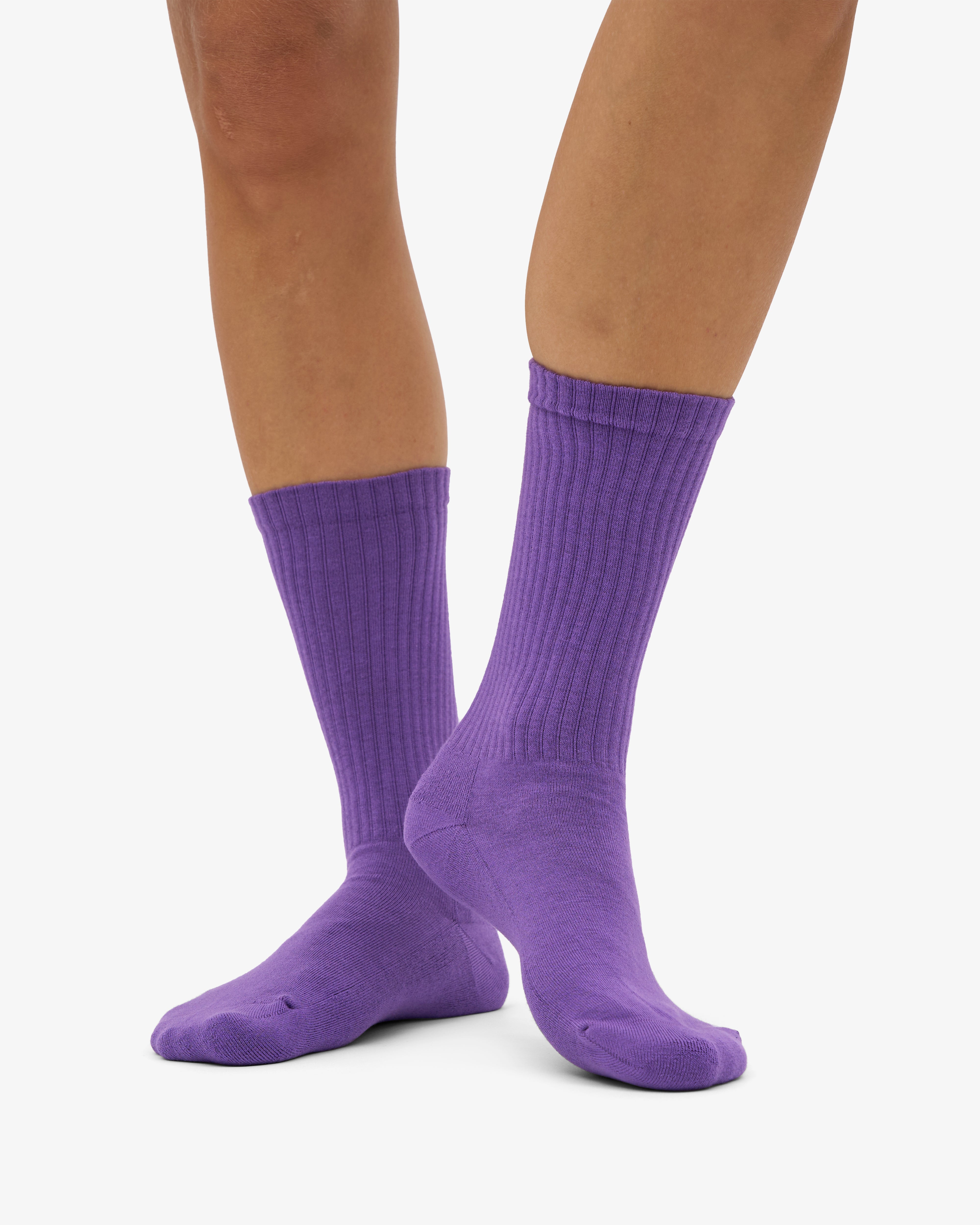 Organic Active Sock - Ultra Violet