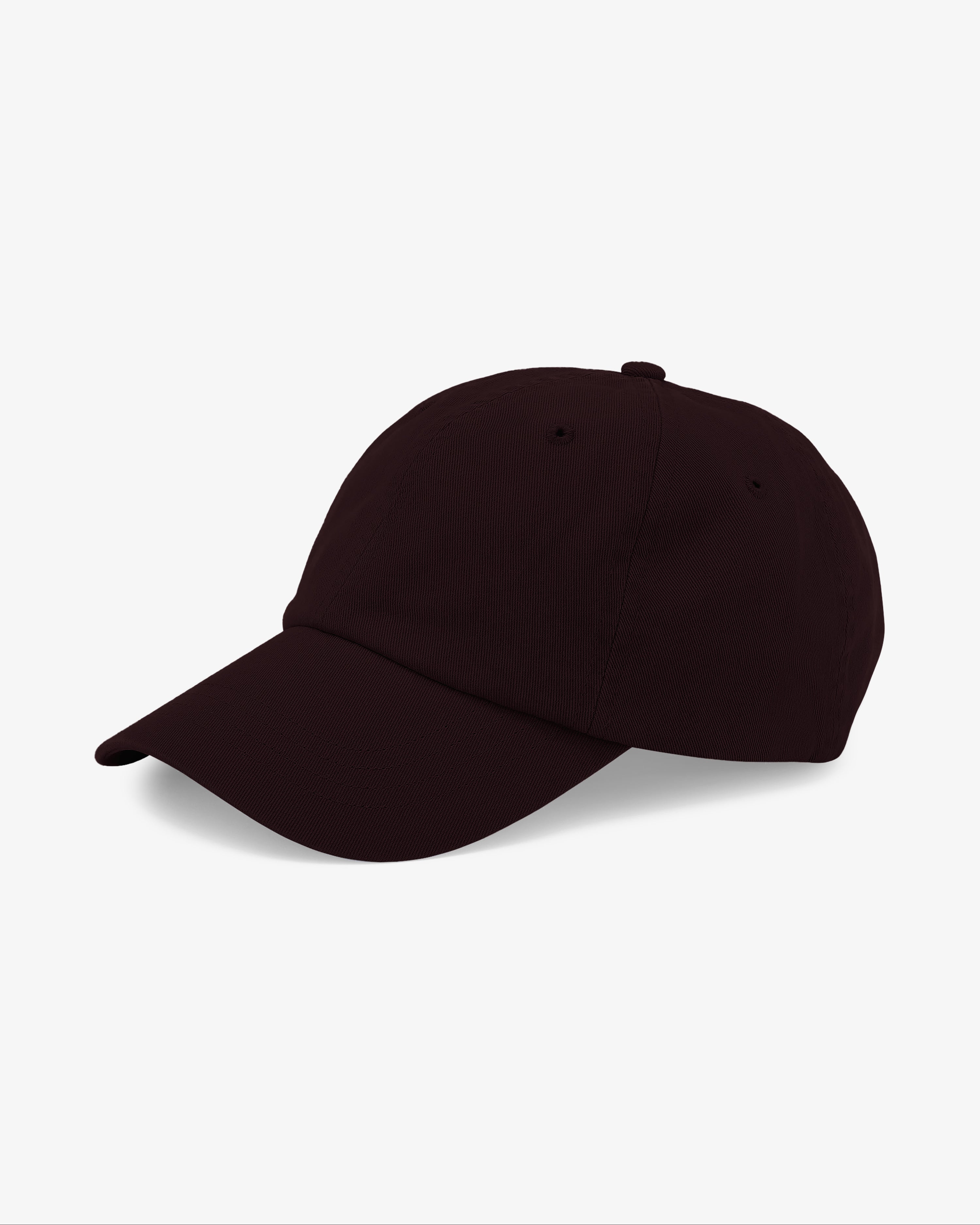 Organic Cotton Cap - Oxblood Red