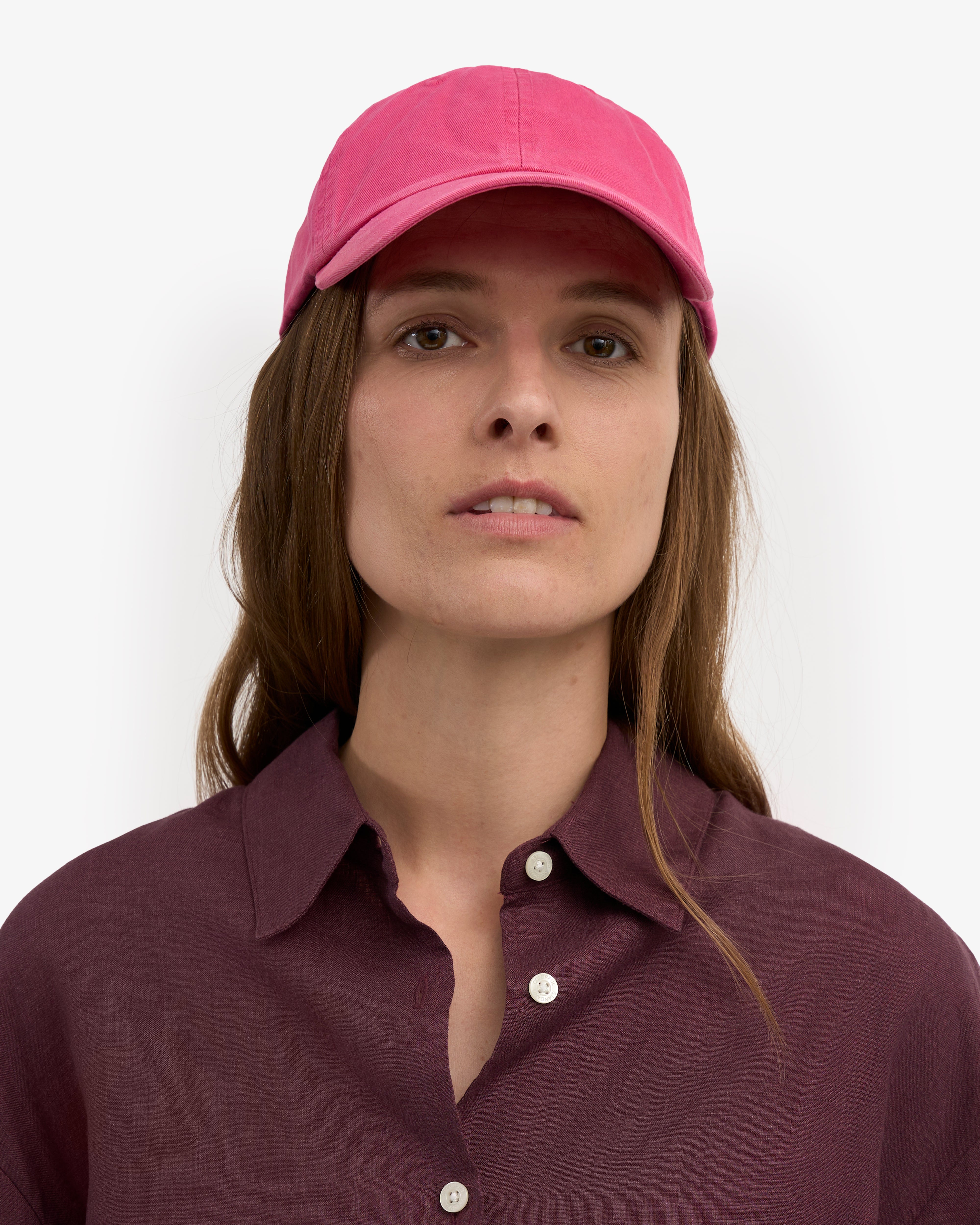 Organic Cotton Cap - Bubblegum Pink
