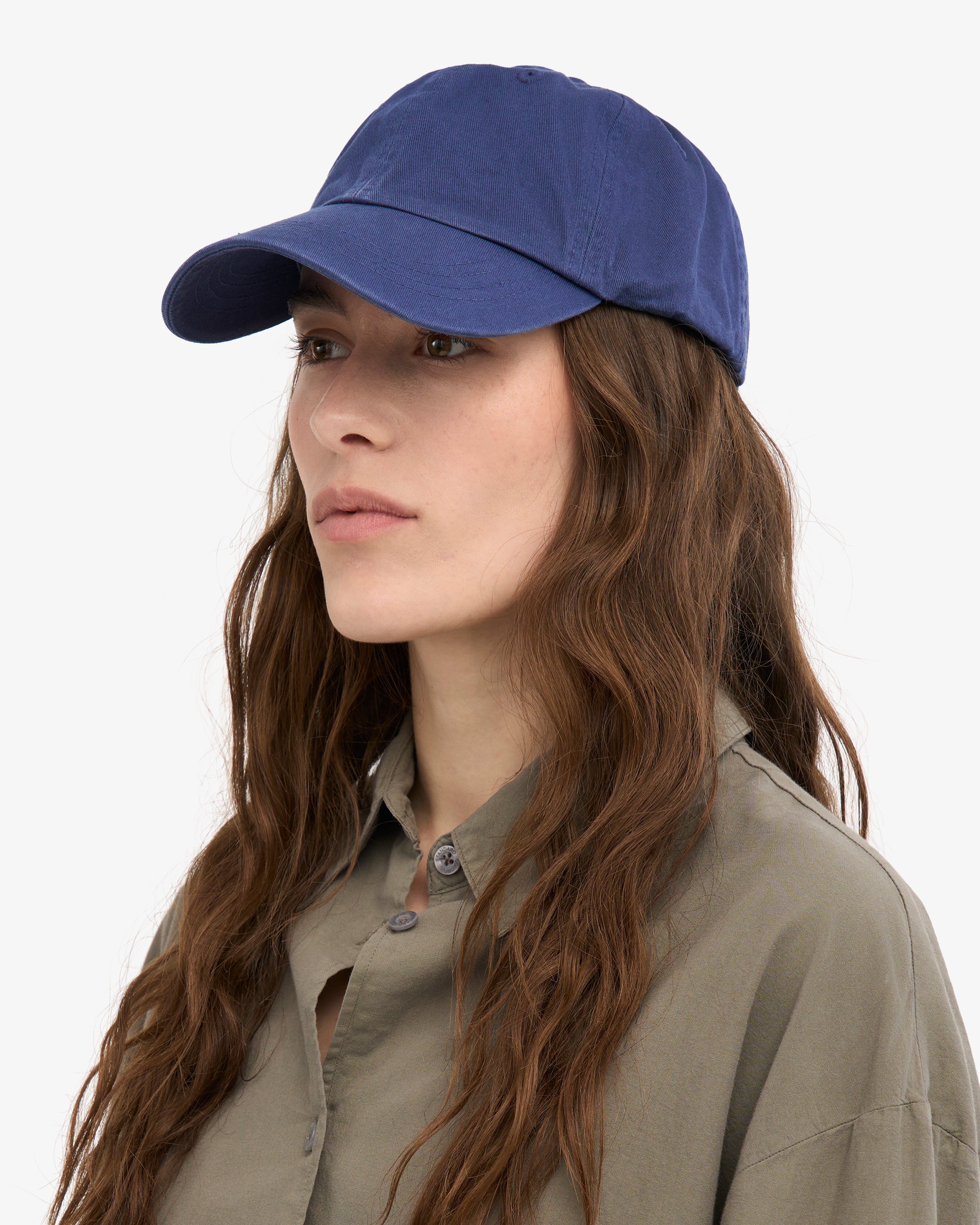 Organic Cotton Cap - Marine Blue