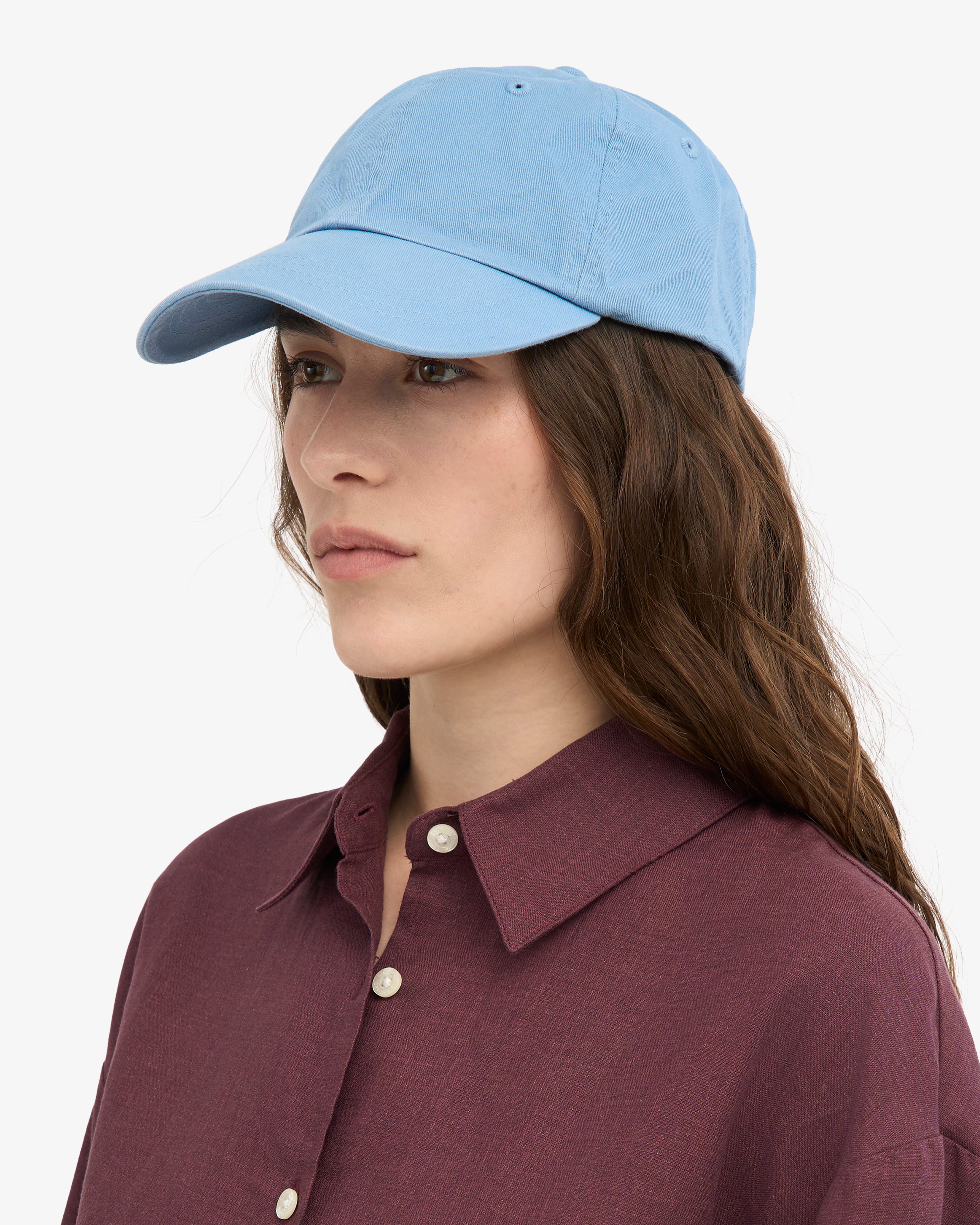 Organic Cotton Cap - Seaside Blue