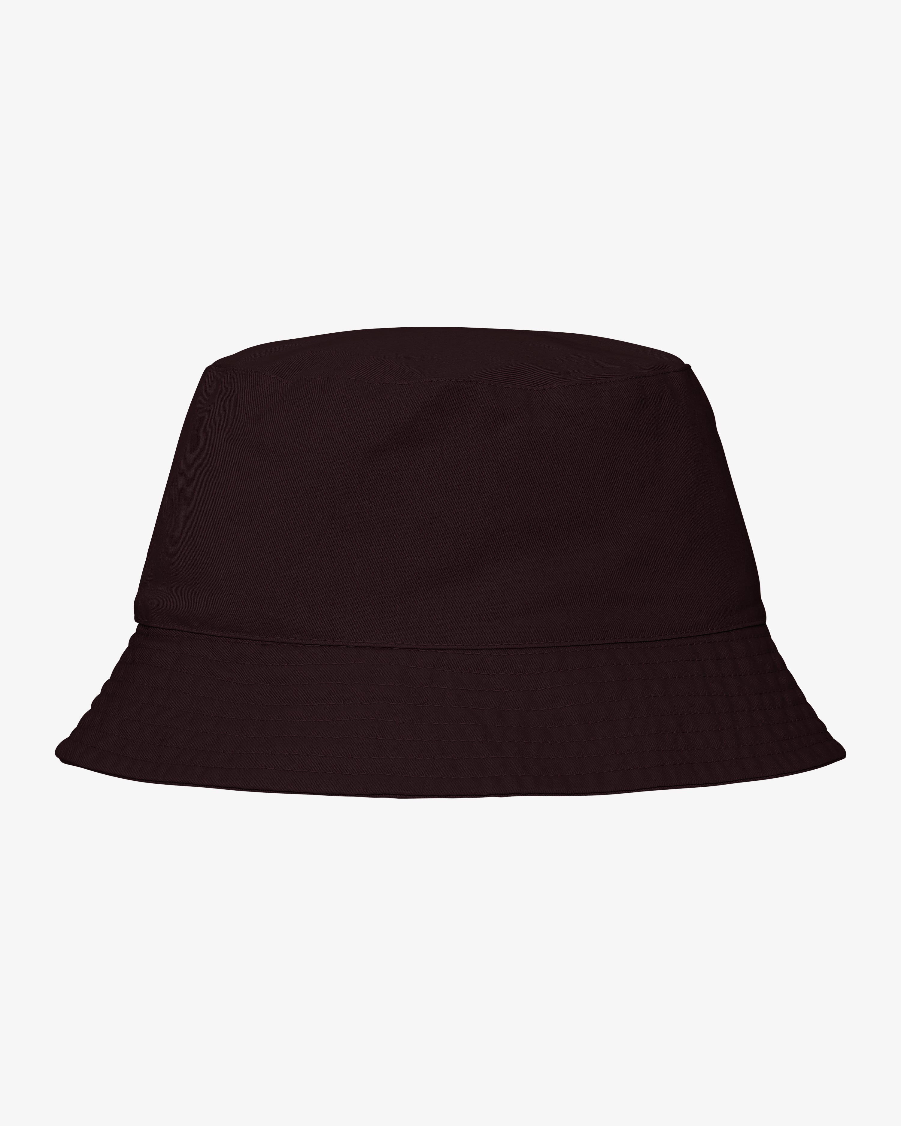 Organic Cotton Bucket Hat - Oxblood Red