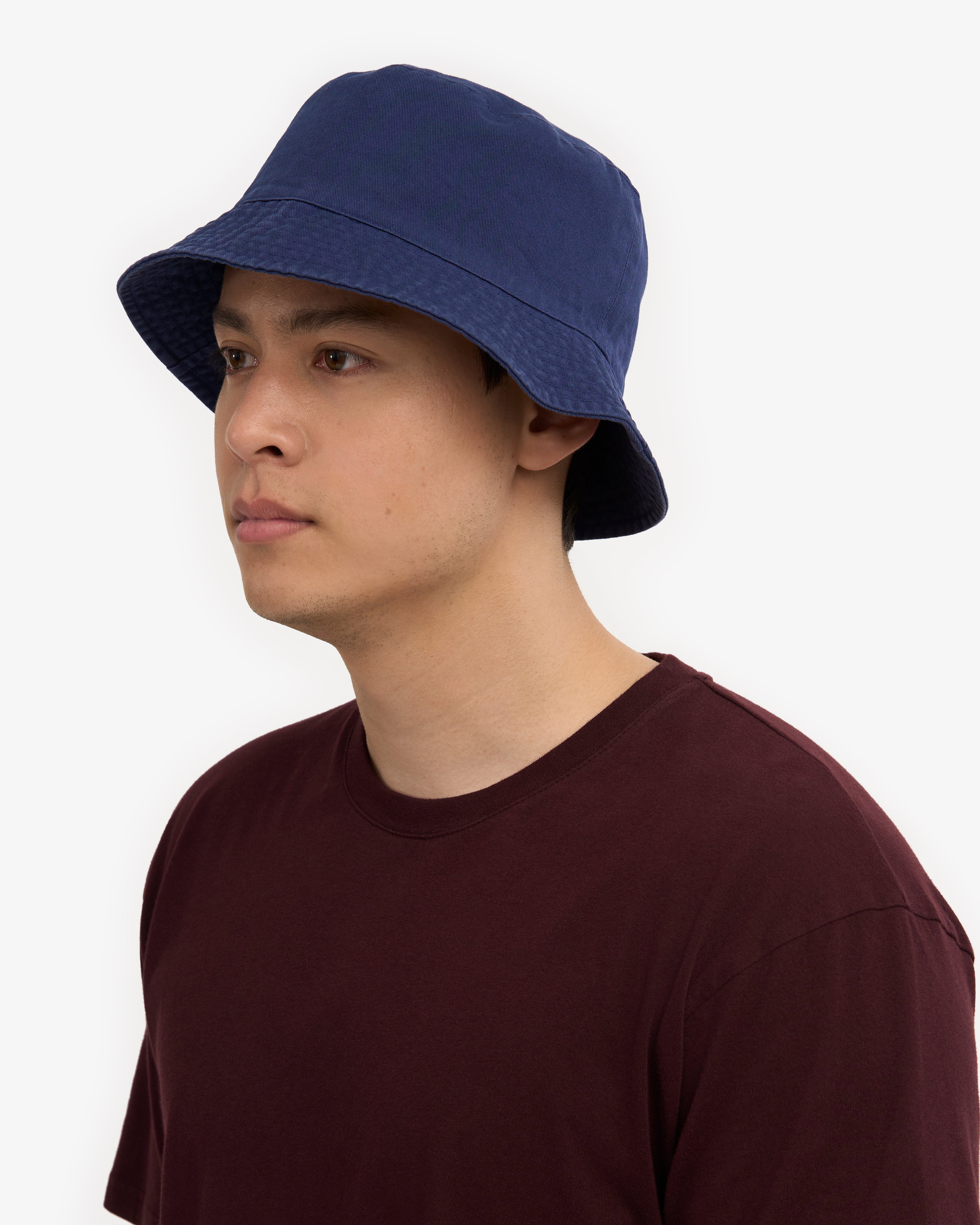 Organic Cotton Bucket Hat - Marine Blue