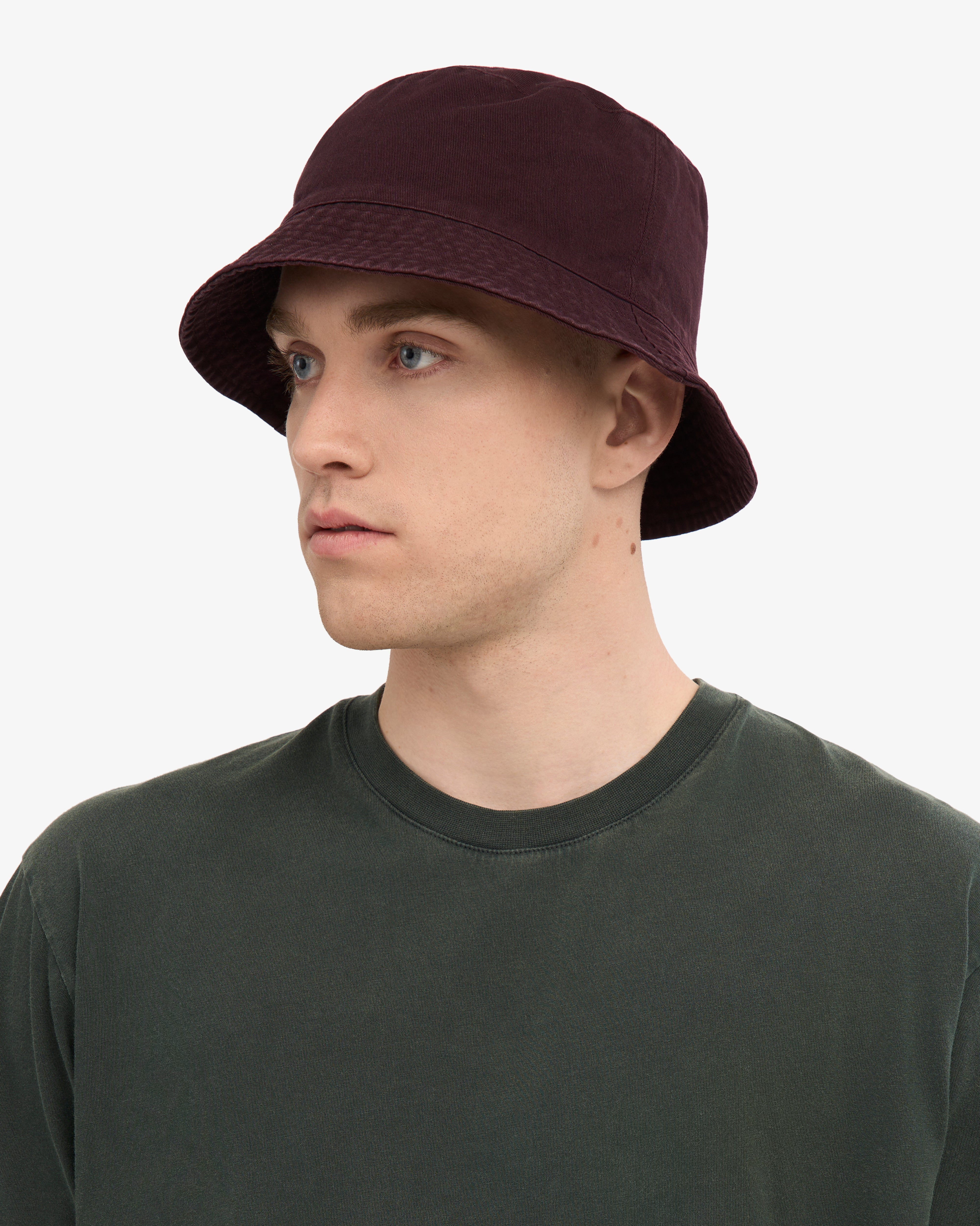 Organic Cotton Bucket Hat - Faded Pink