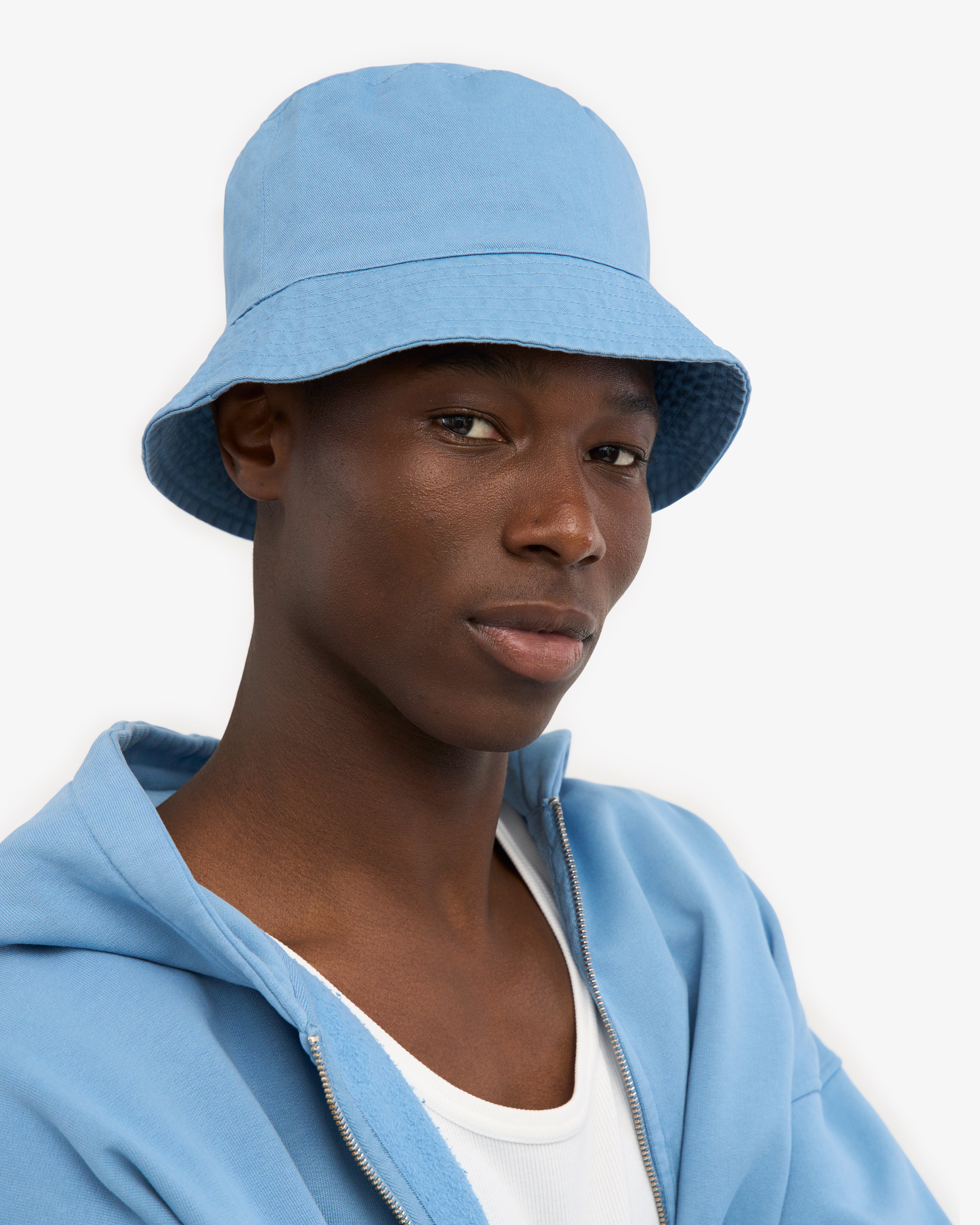 Organic Cotton Bucket Hat - Seaside Blue