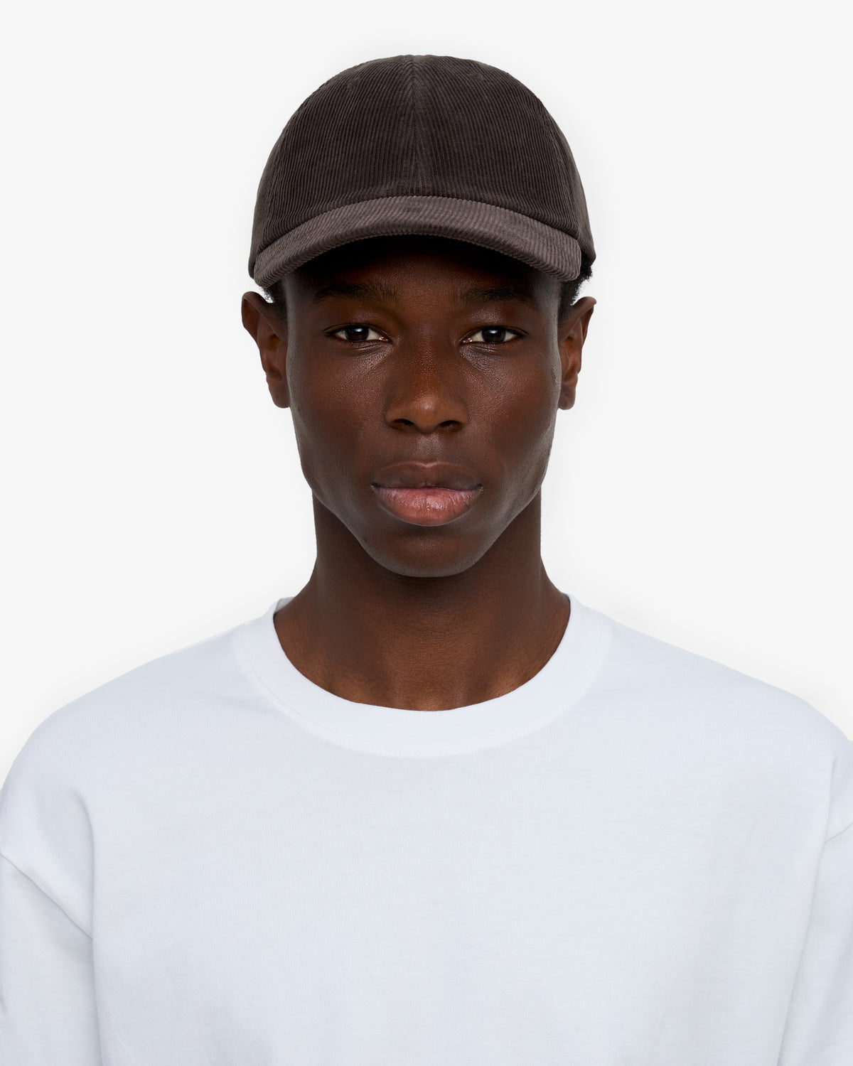 Organic Corduroy Cap - Coffee Brown