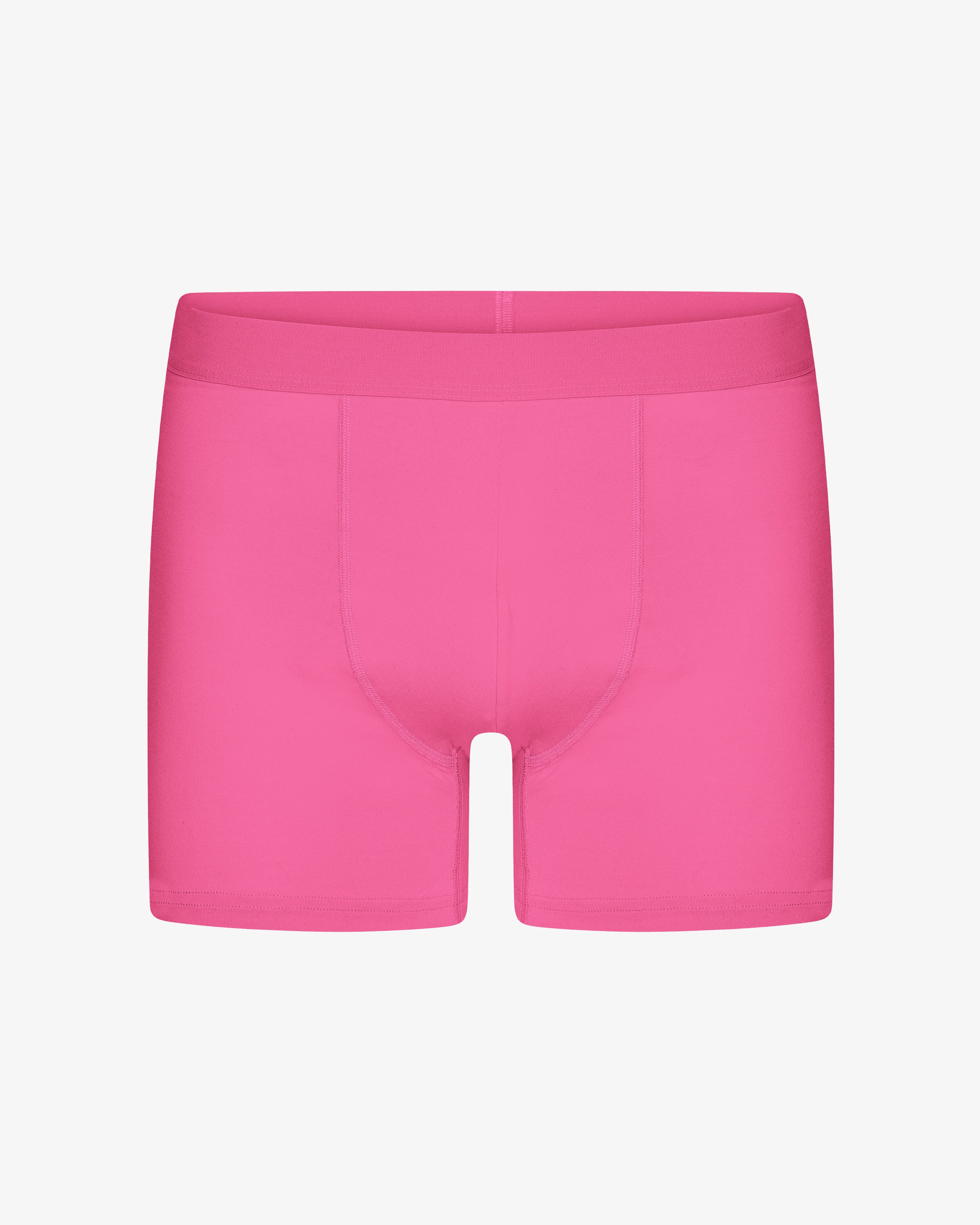 Classic Organic Boxer Briefs - Bubblegum Pink