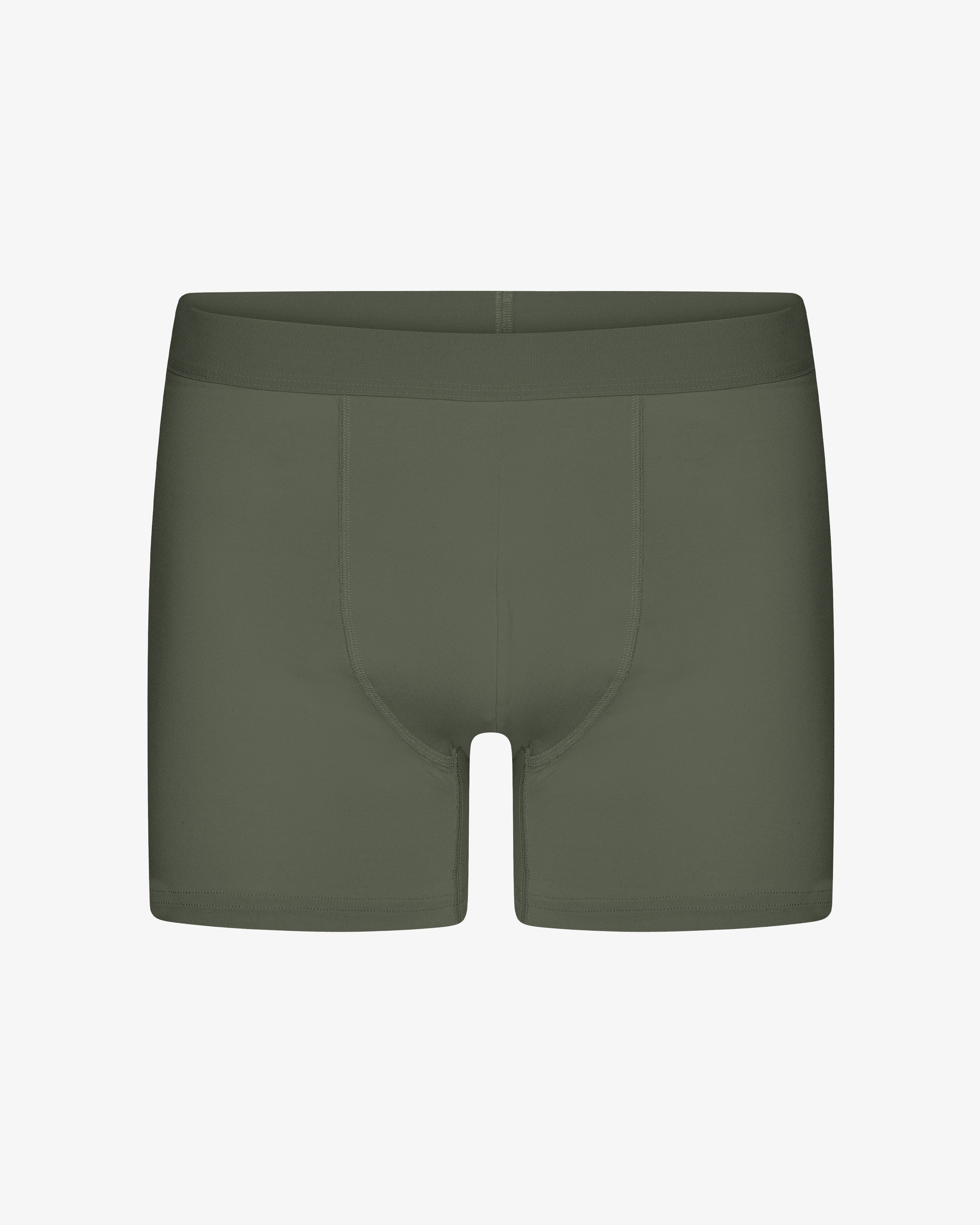 Classic Organic Boxer Briefs - Dusty Olive