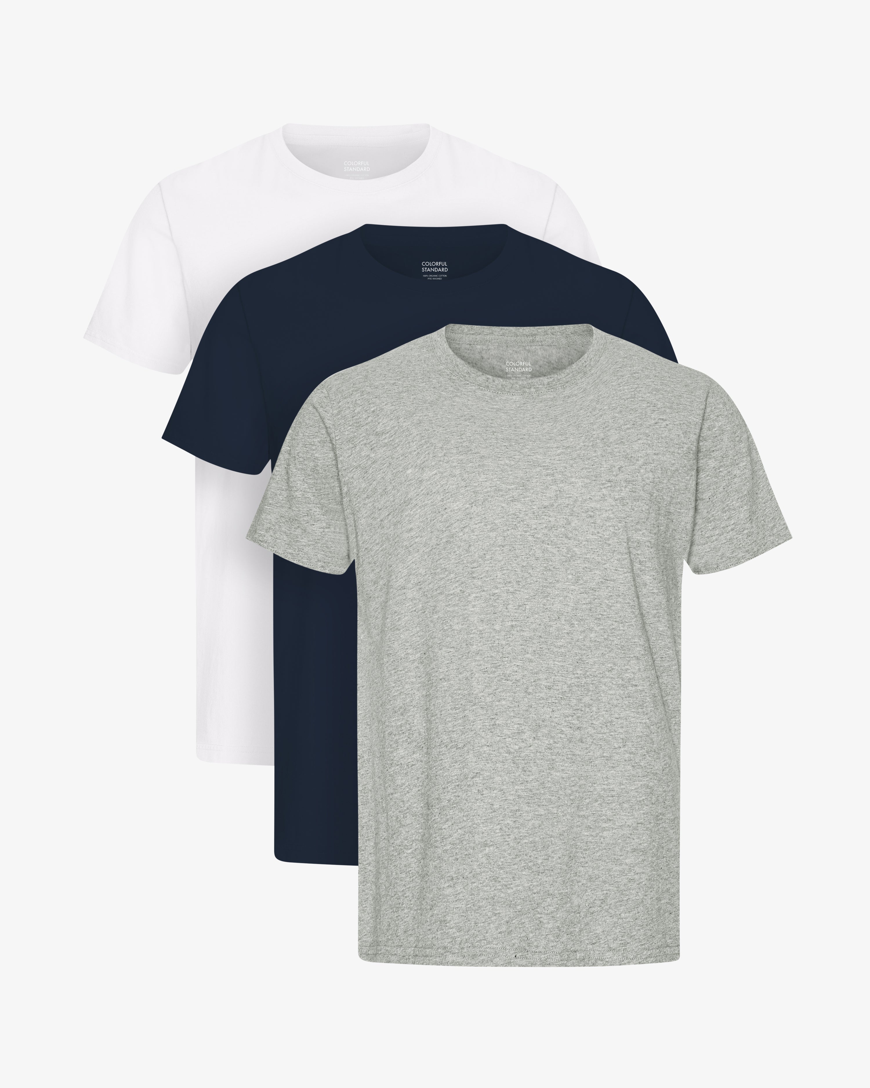 Classic Organic Tee - Mixed 05 (3-Pack)