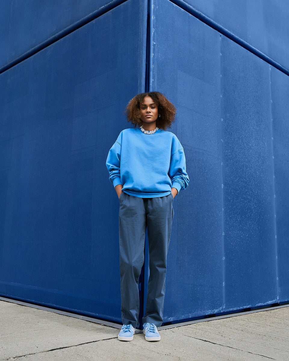 Colorful standard Organic twill shorts Petrol blue - GRADUATE