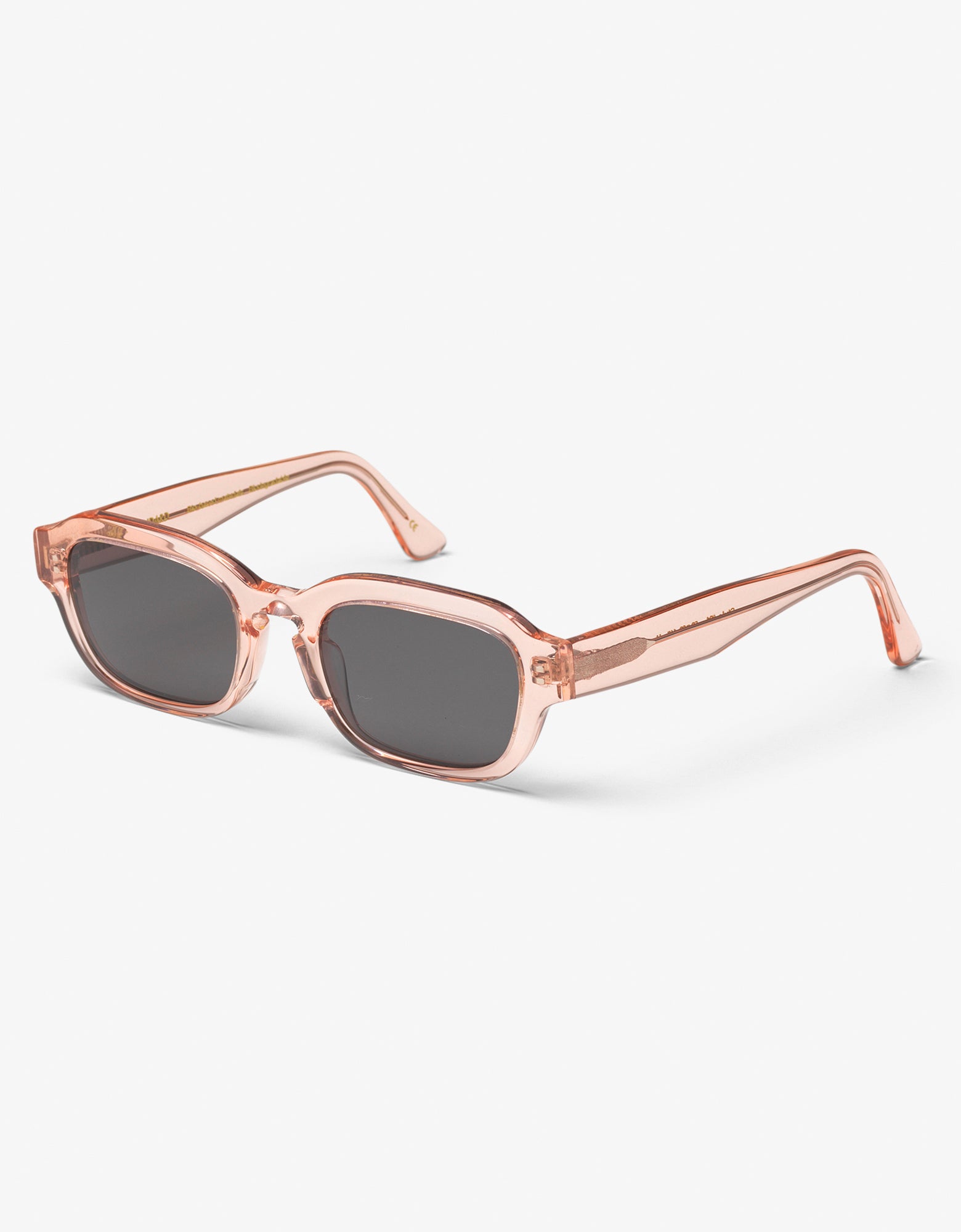 Sunglass 01 - Faded Pink - Black