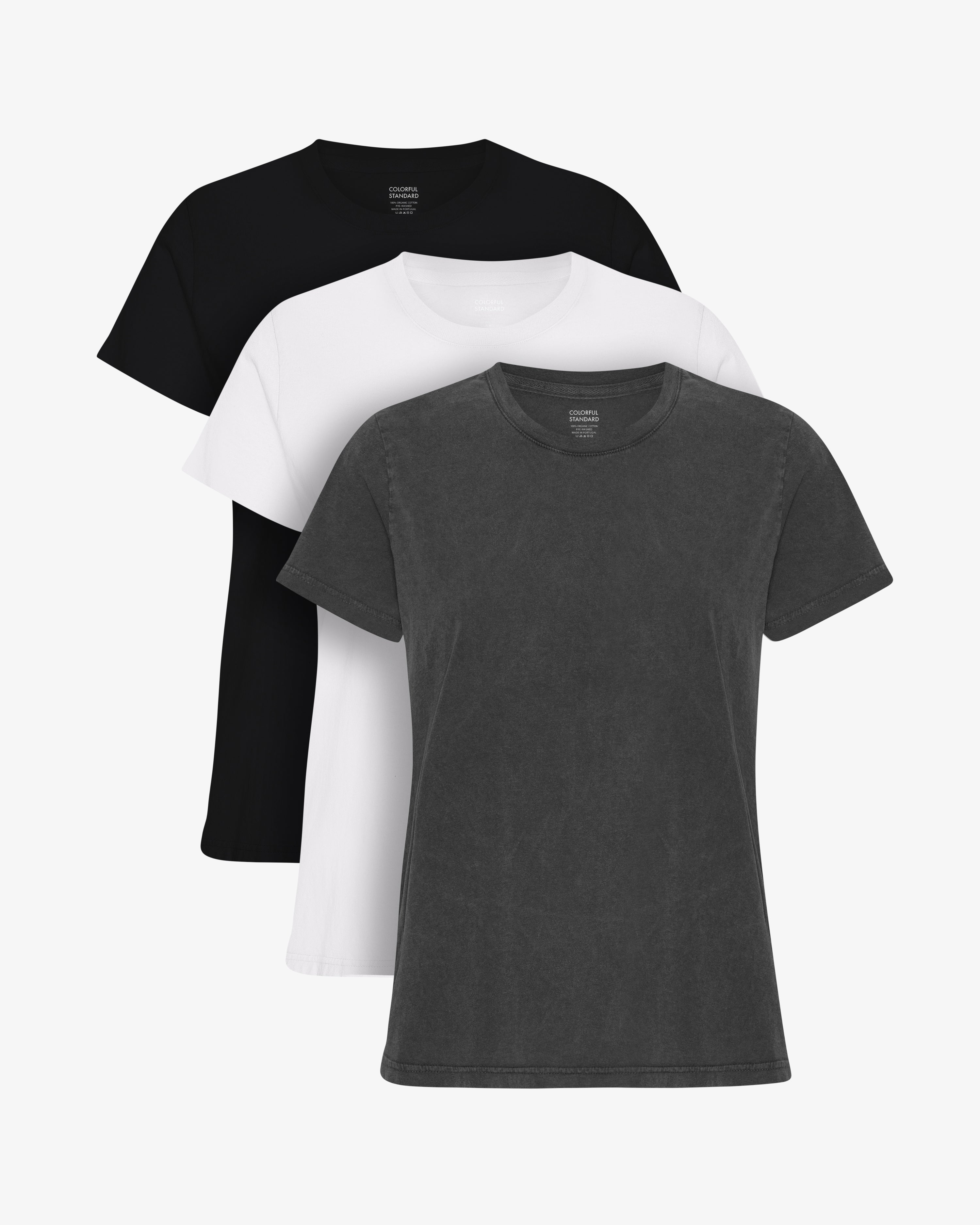 Women Light Organic Tee - Mixed 02 (3-Pack)