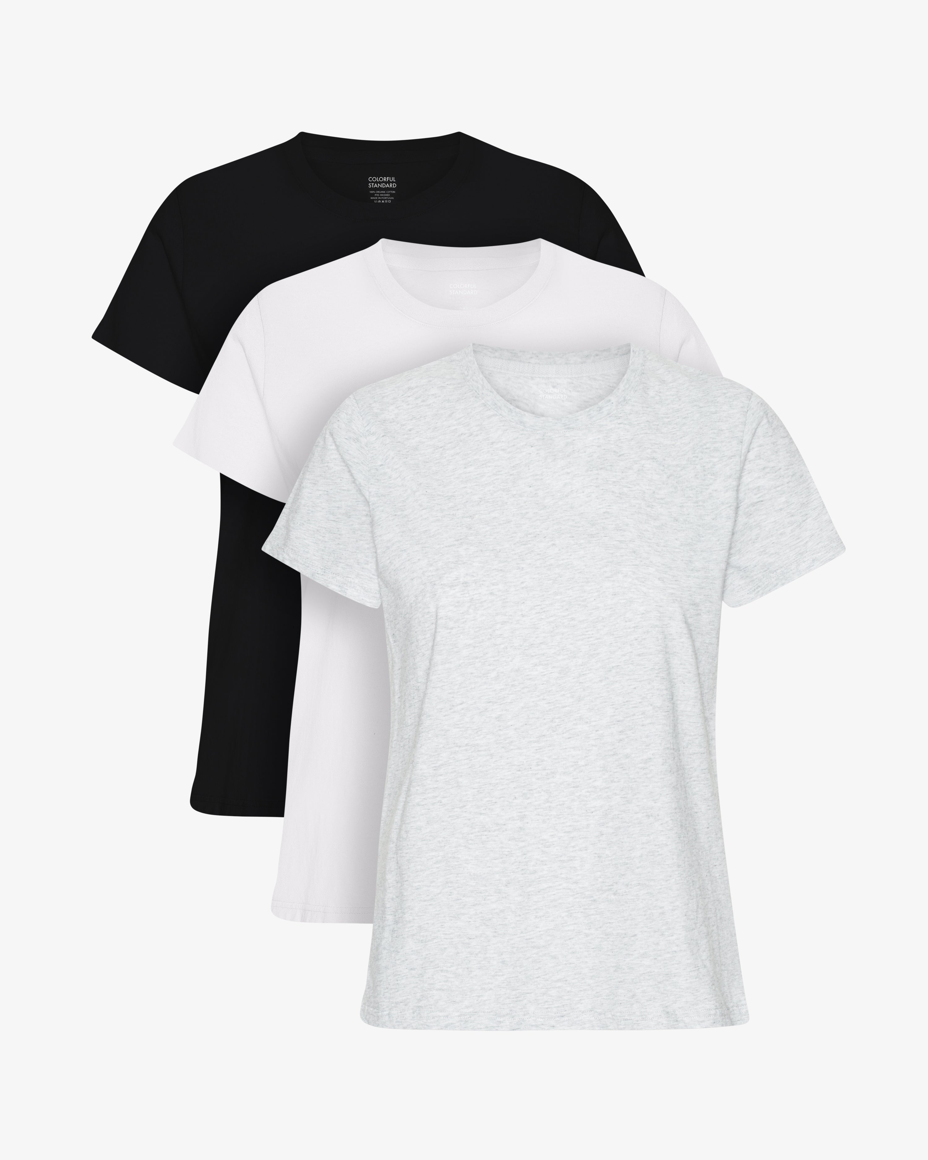 Women Light Organic Tee - Mixed 05 (3-Pack)