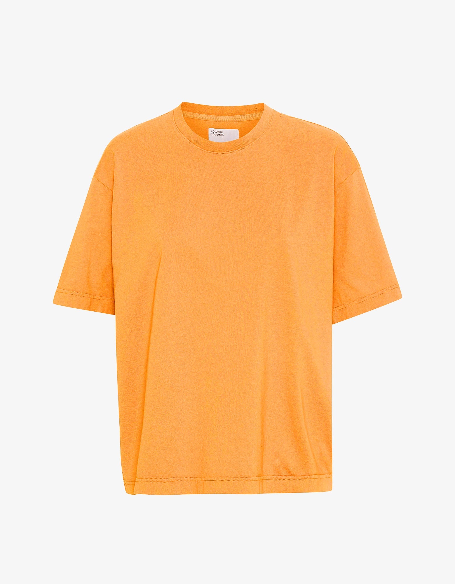 Colorful Standard Women Oversized Organic T-Shirt Women Oversized T-shirt Sandstone Orange