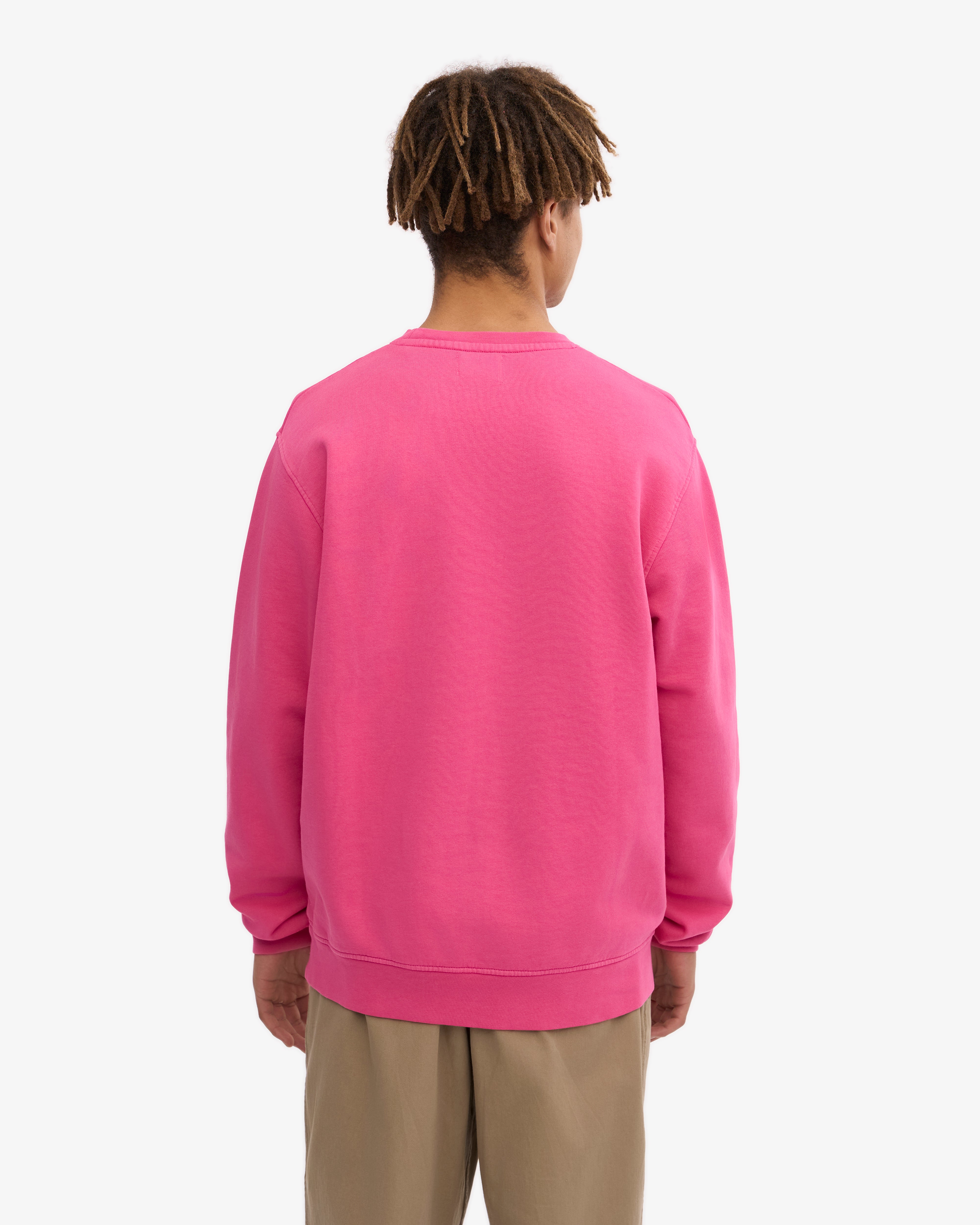 Classic Organic Crew - Bubblegum Pink XS