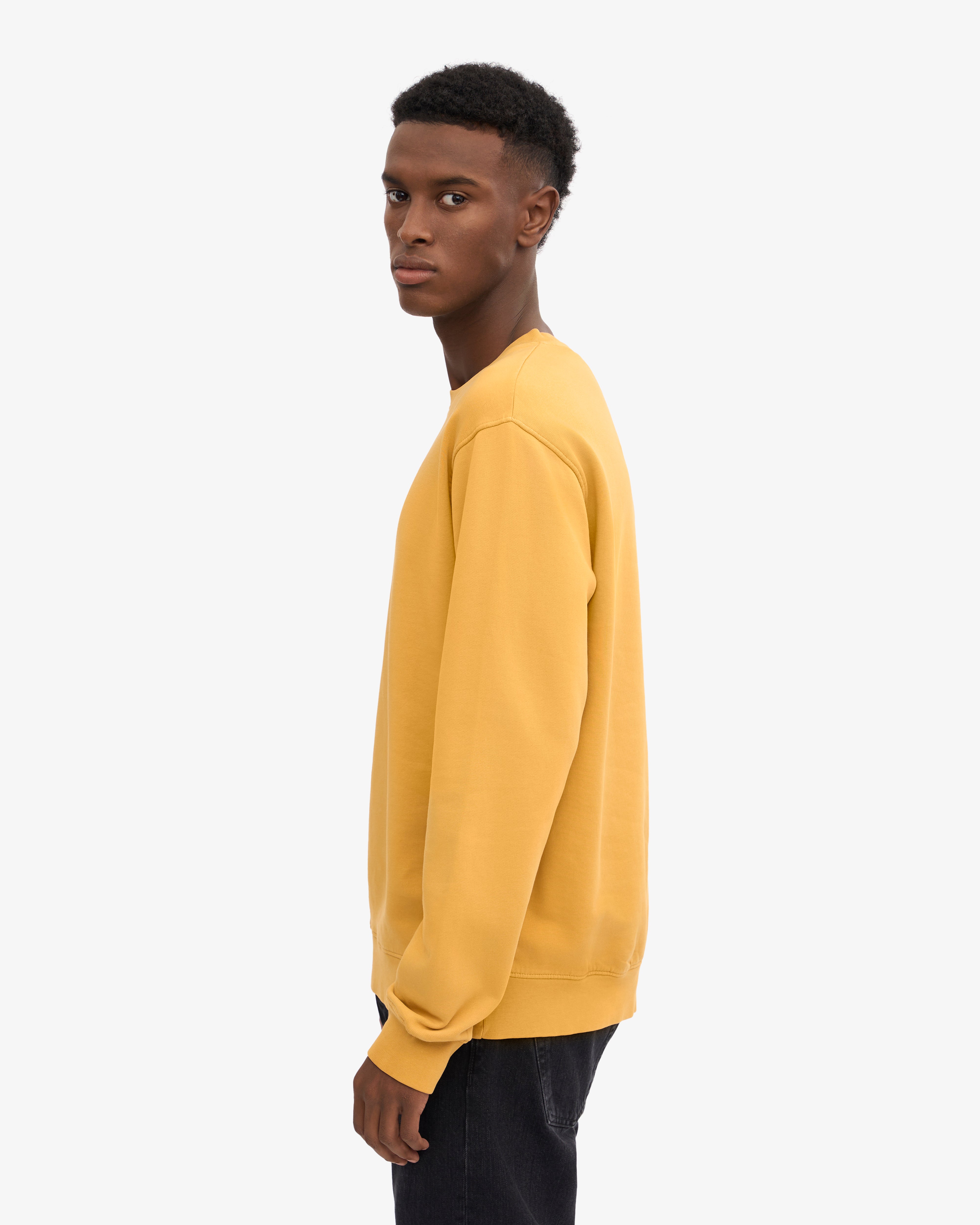 Classic Organic Crew - Burned Yellow XS