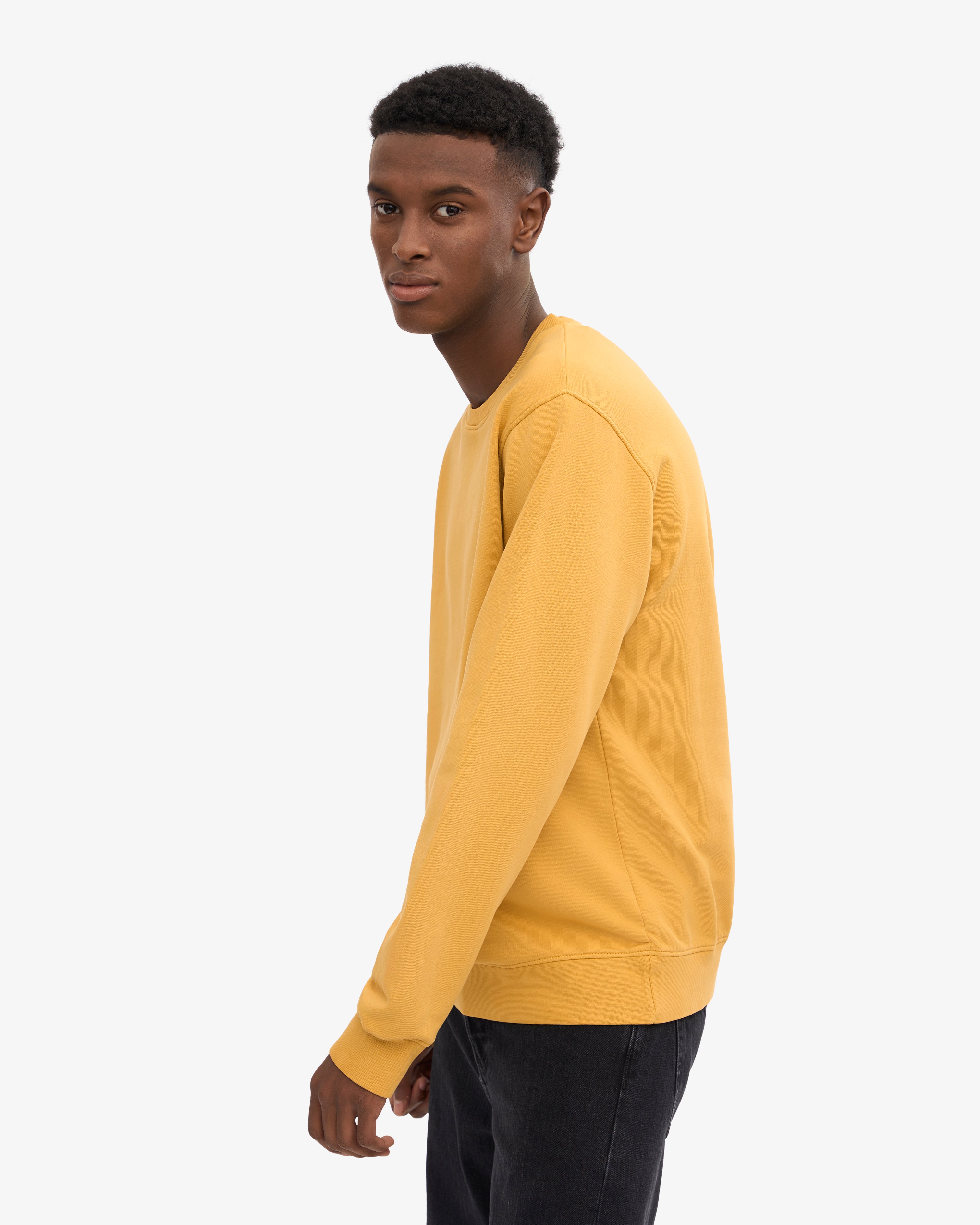 Classic Organic Crew - Burned Yellow XS