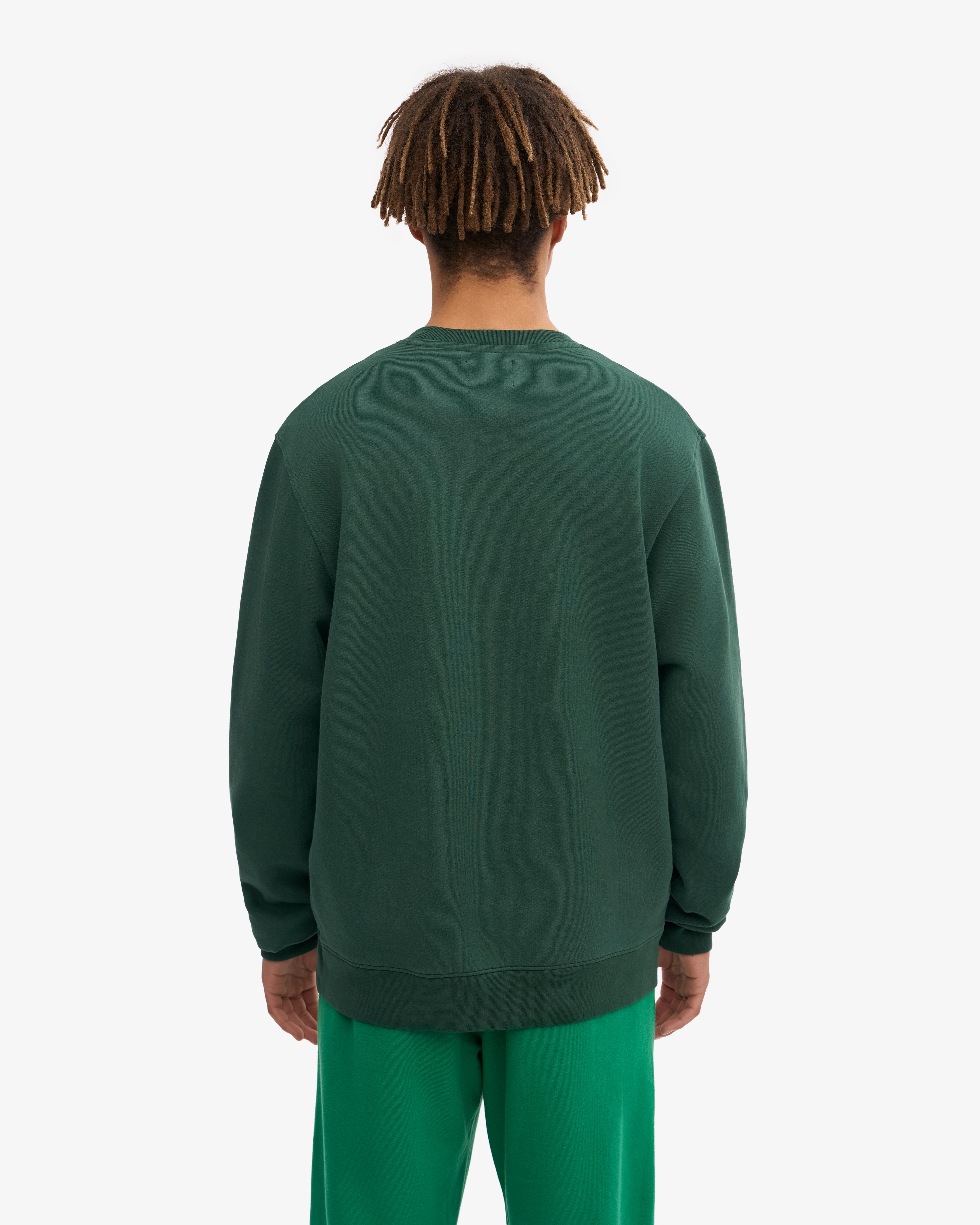 Classic Organic Crew - Emerald Green XS